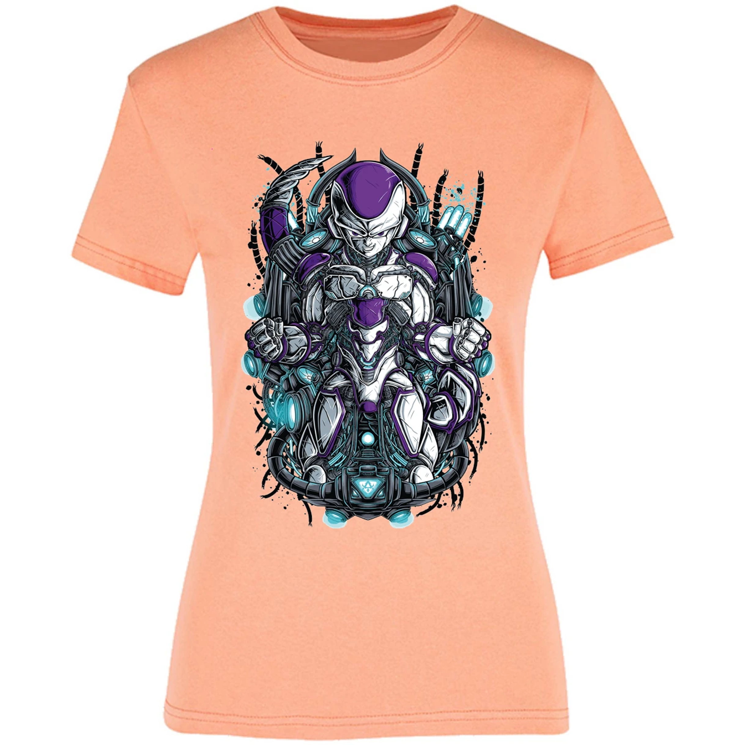 Blusa Dragon Ball Auto Printable Mechafreezer Blusa para Mujer 6