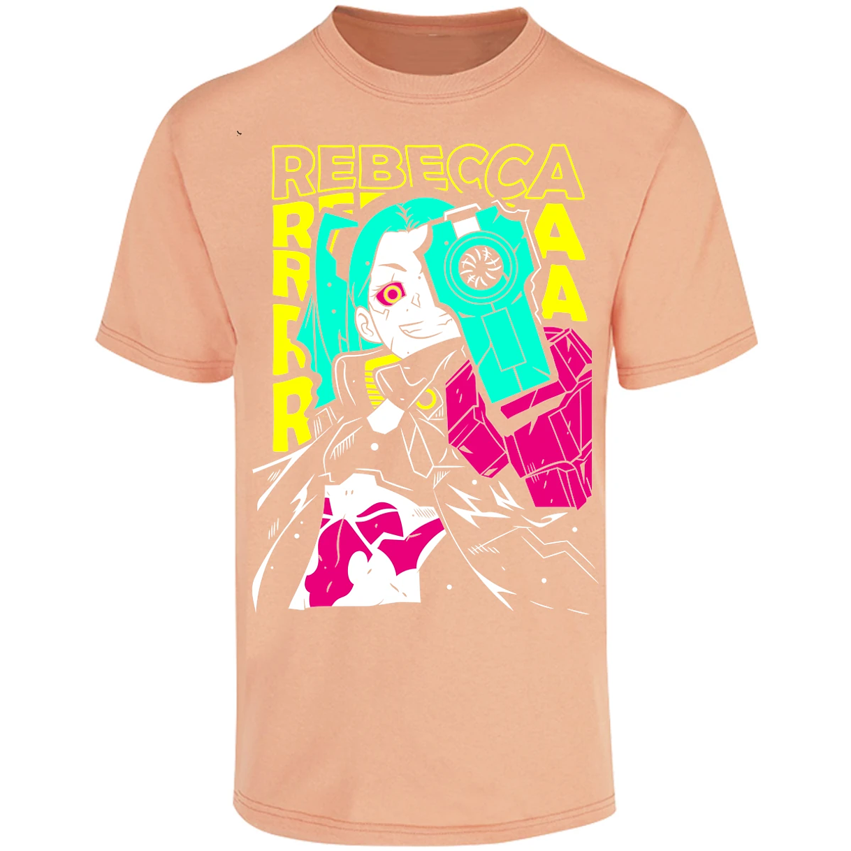 Playera Cyberpunk Edgerunners Rebecca Cyberpunk para Adulto 1