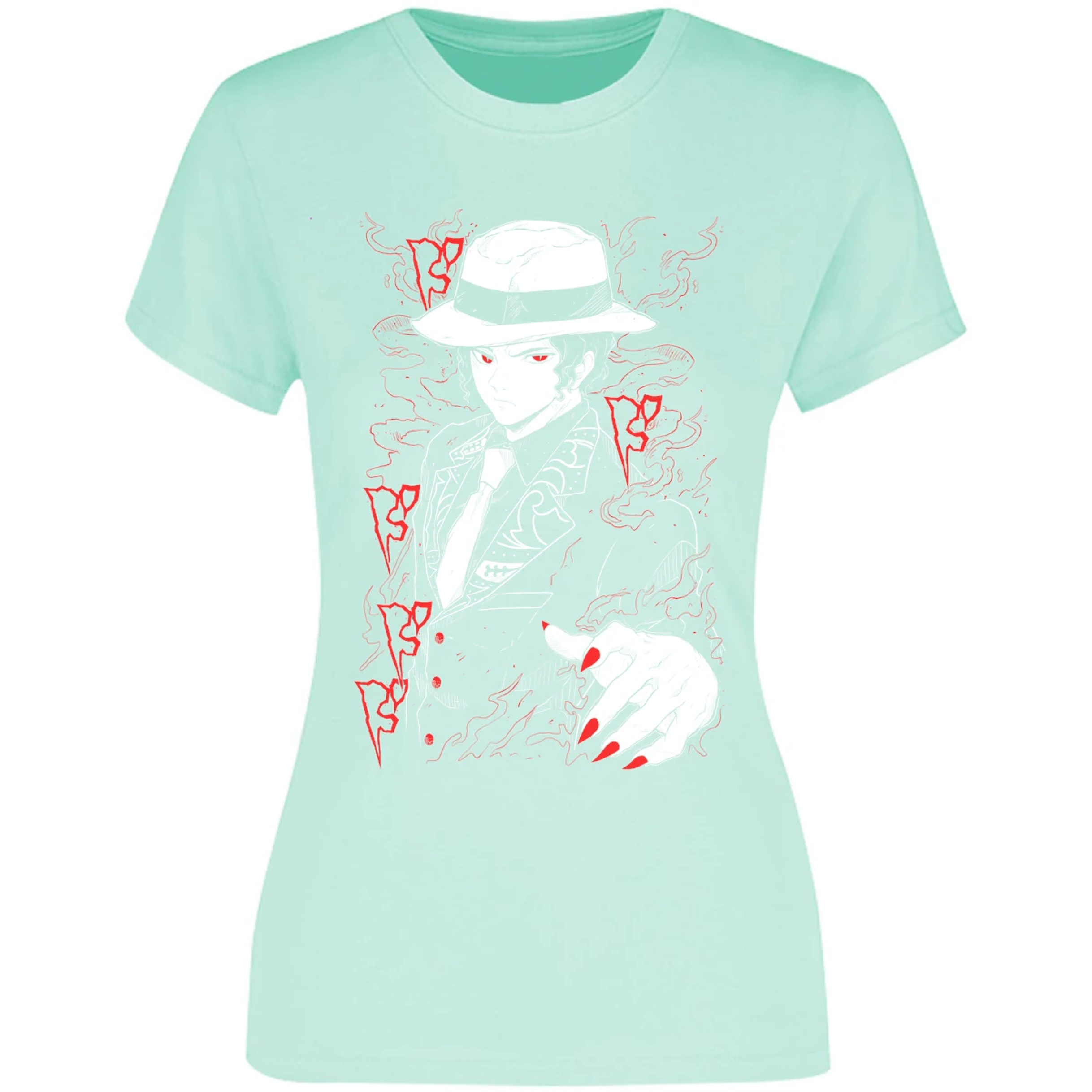 Blusa Demon Slayer Muzan Kny Blusa para Mujer 5