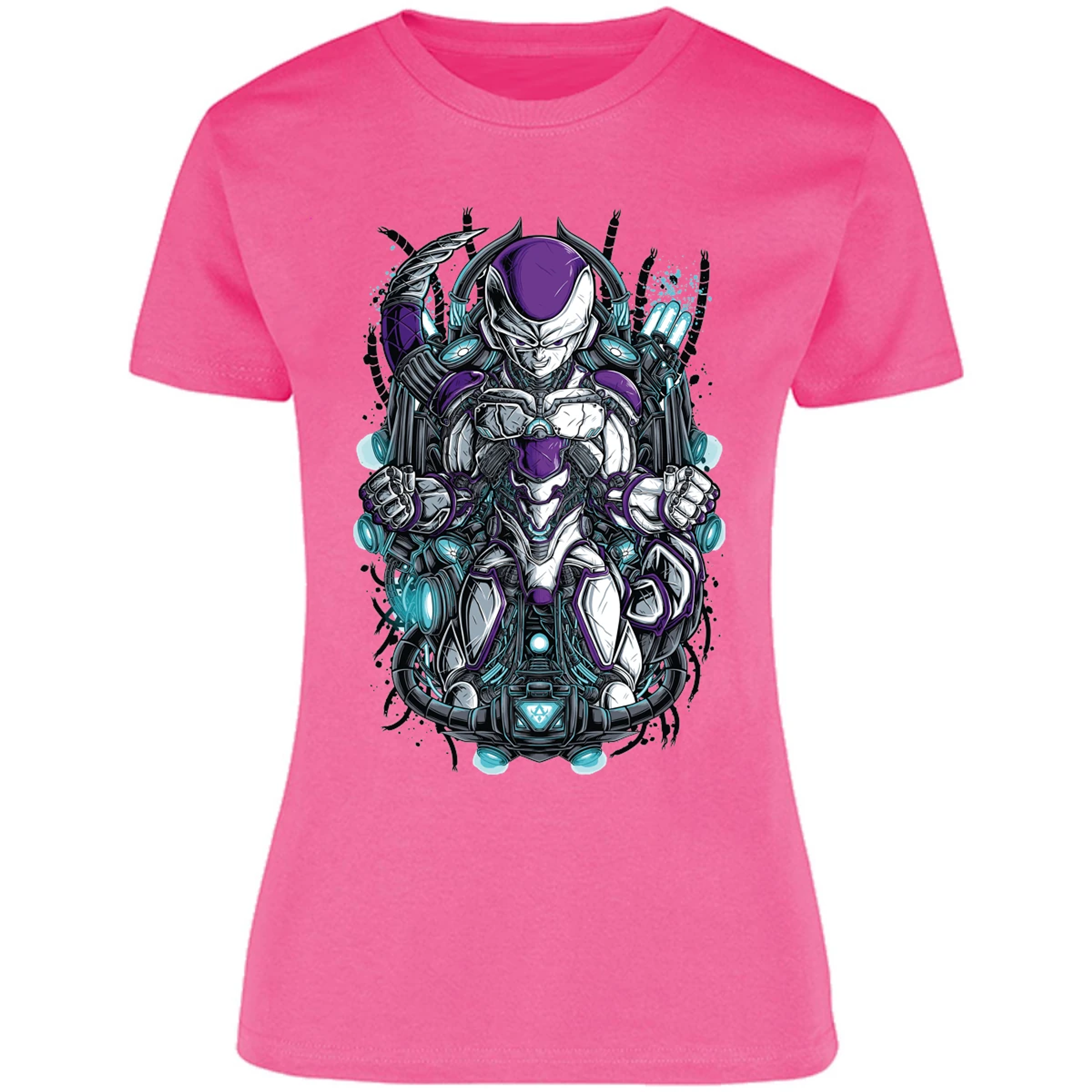 Blusa Dragon Ball Auto Printable Mechafreezer Blusa para Mujer 16