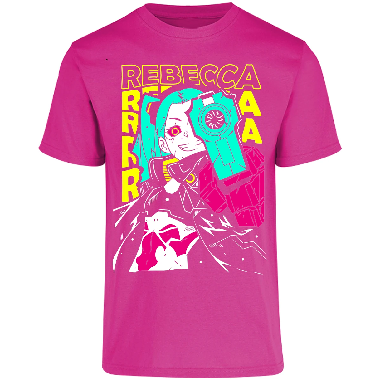 Playera Cyberpunk Edgerunners Rebecca Cyberpunk para Adulto 28