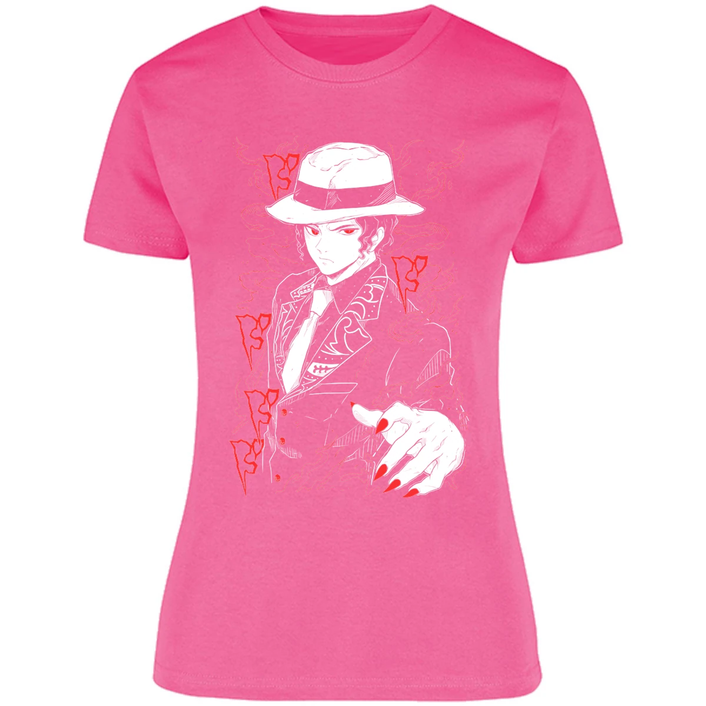 Blusa Demon Slayer Muzan Kny Blusa para Mujer 4