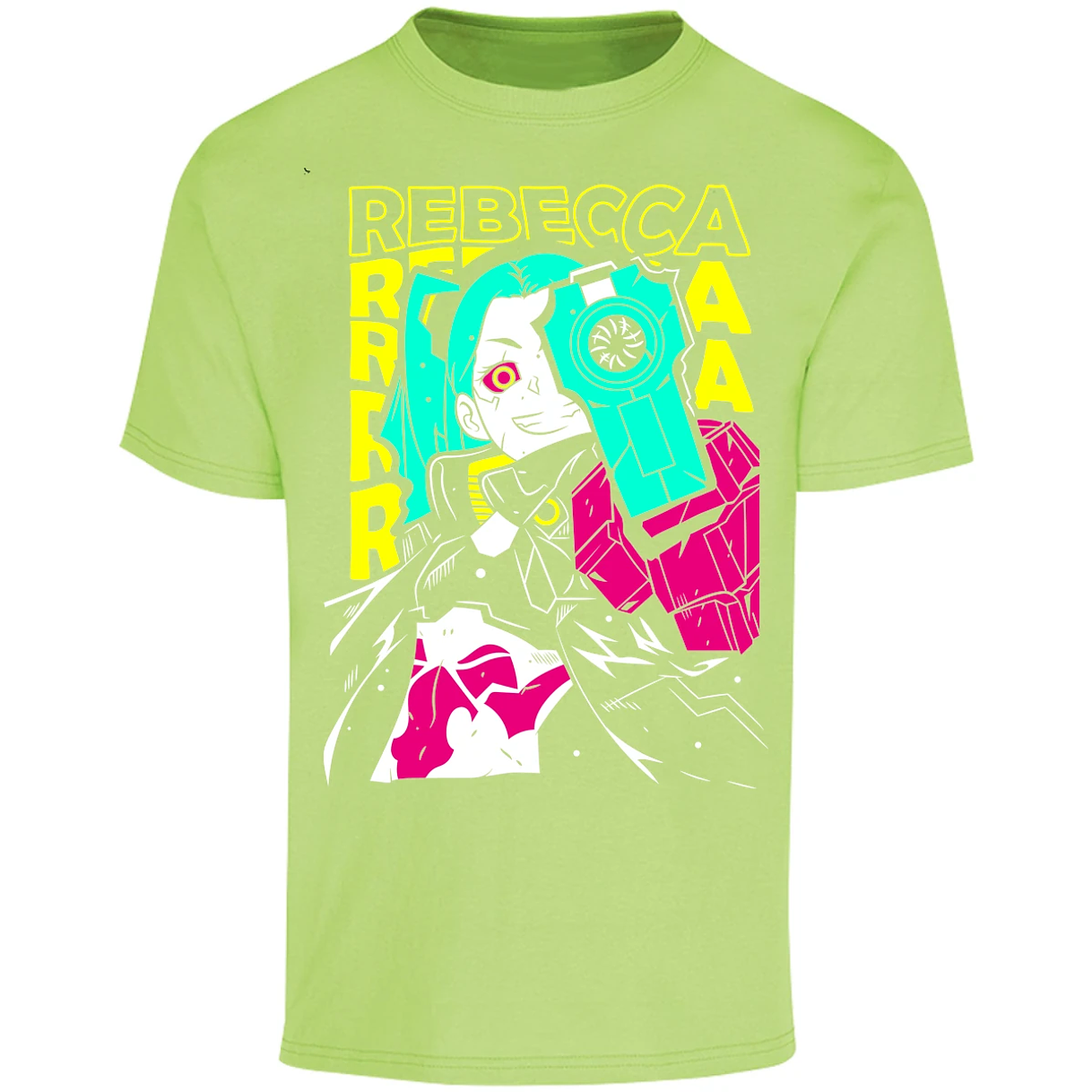 Playera Cyberpunk Edgerunners Rebecca Cyberpunk para Adulto 19