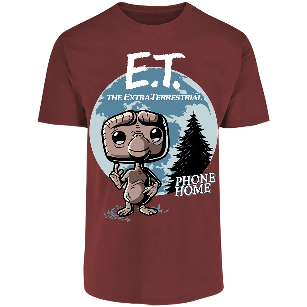 Playera Es De Series Y Peliculas Diseo Funko Et para Adulto 4