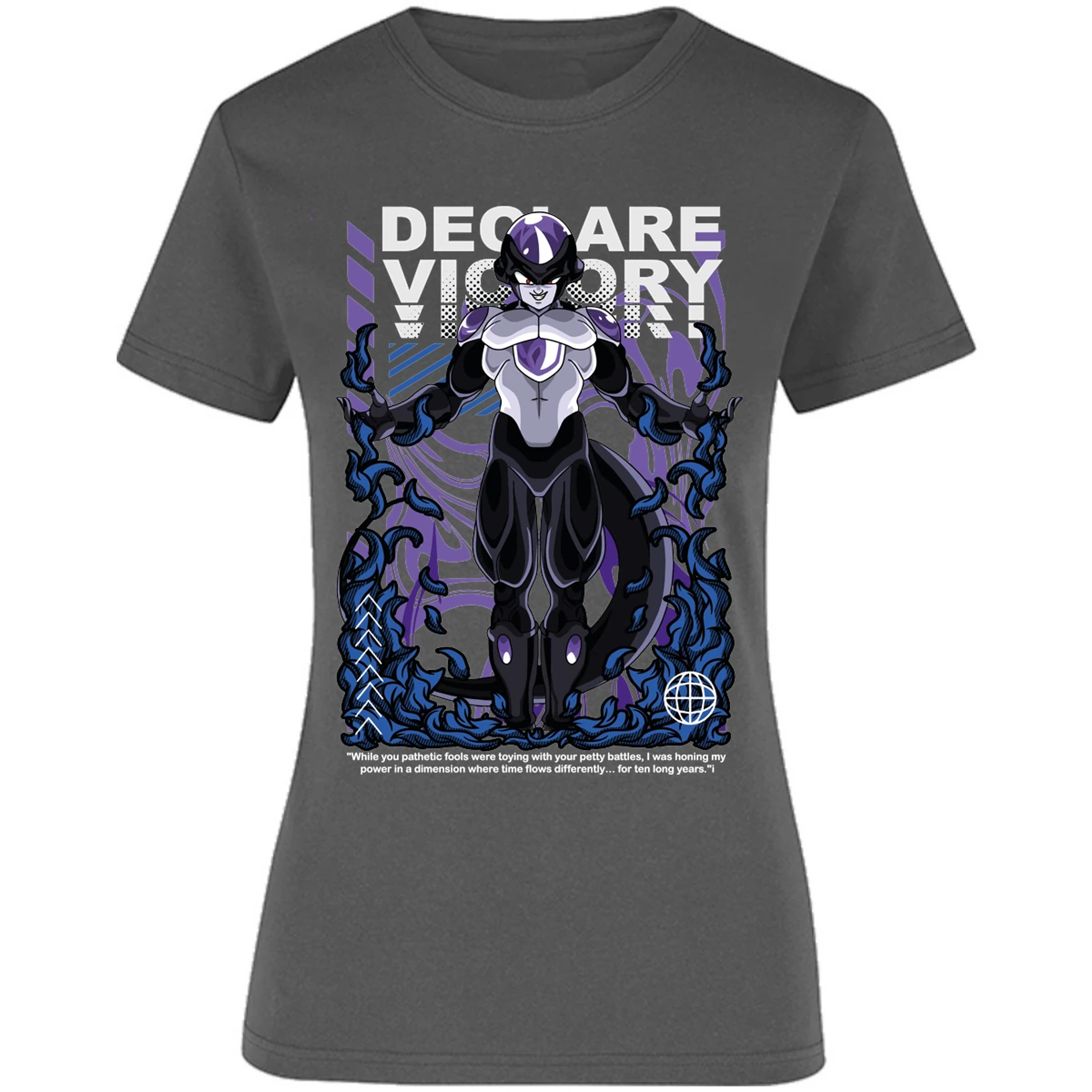 Blusa Dragon Ball Black Freezer Blusa para Mujer 10