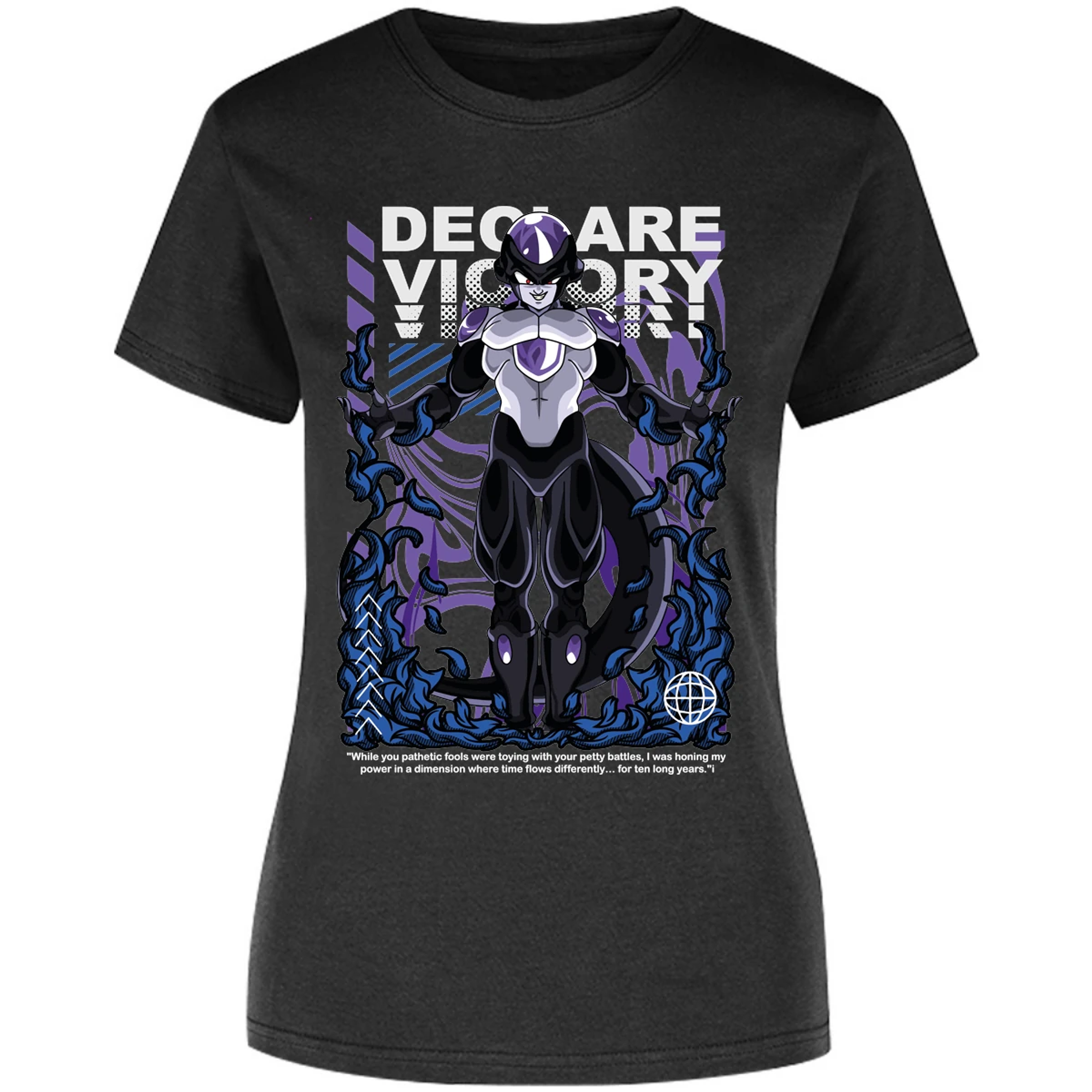 Blusa Dragon Ball Black Freezer Blusa para Mujer 2