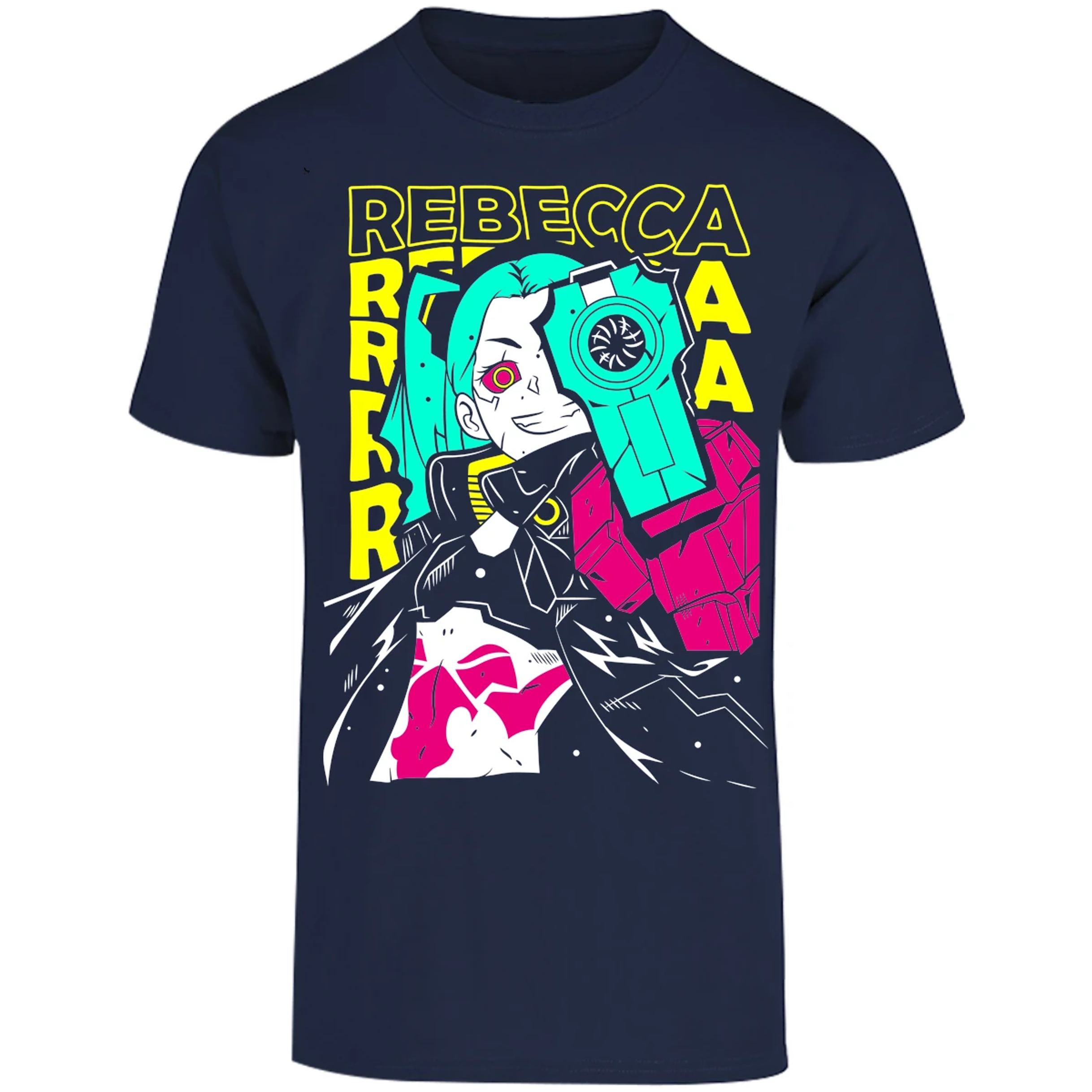 Playera Cyberpunk Edgerunners Rebecca Cyberpunk para Adulto 24