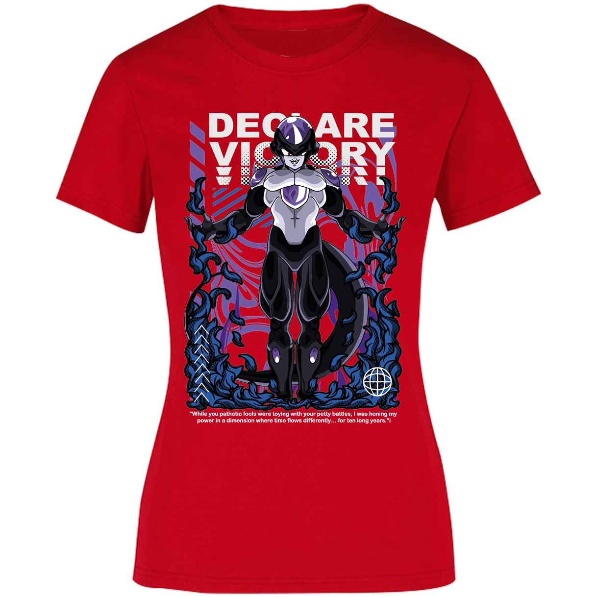 Blusa Dragon Ball Black Freezer Blusa para Mujer 18