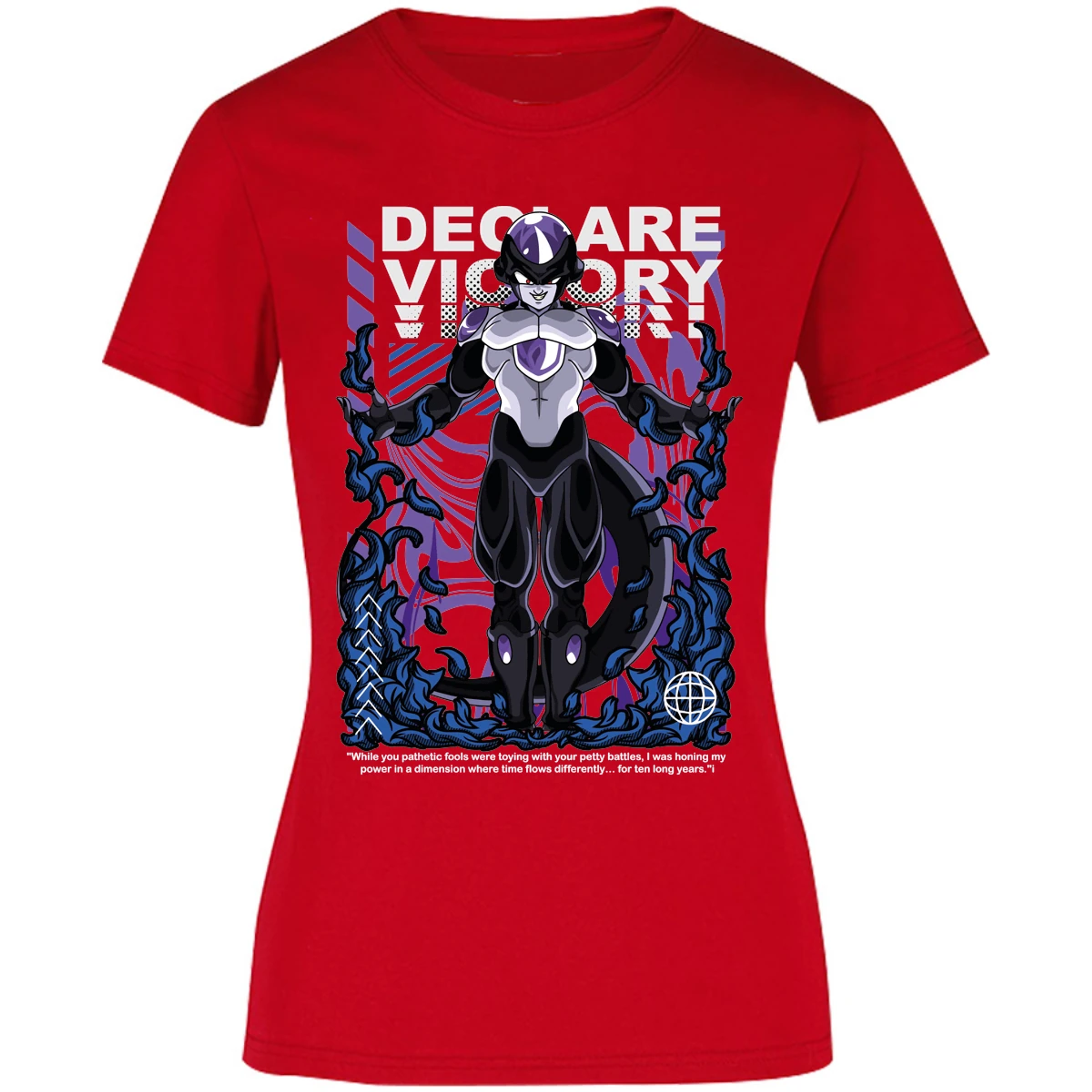 Blusa Dragon Ball Black Freezer Blusa para Mujer 18