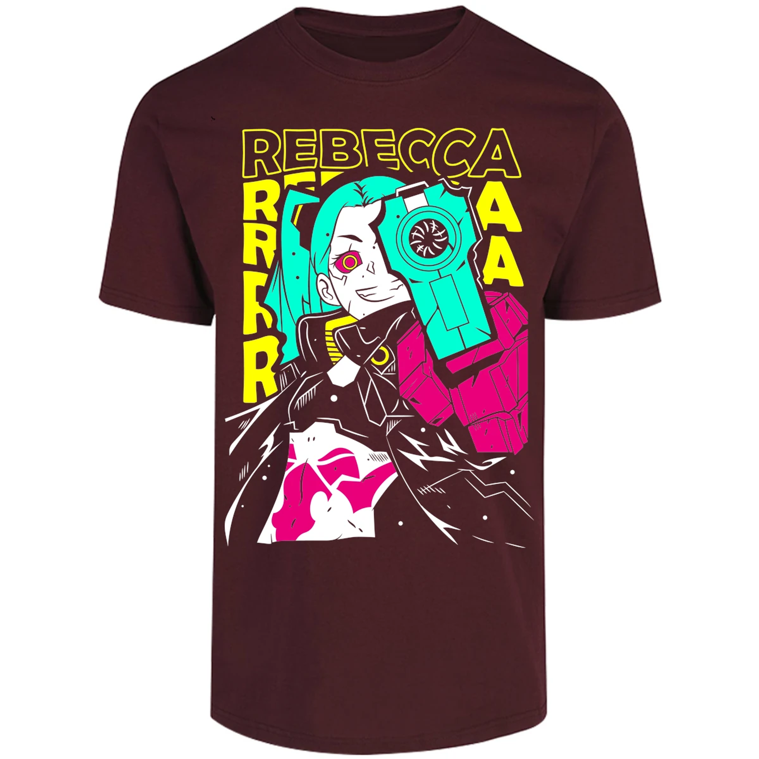 Playera Cyberpunk Edgerunners Rebecca Cyberpunk para Adulto 6