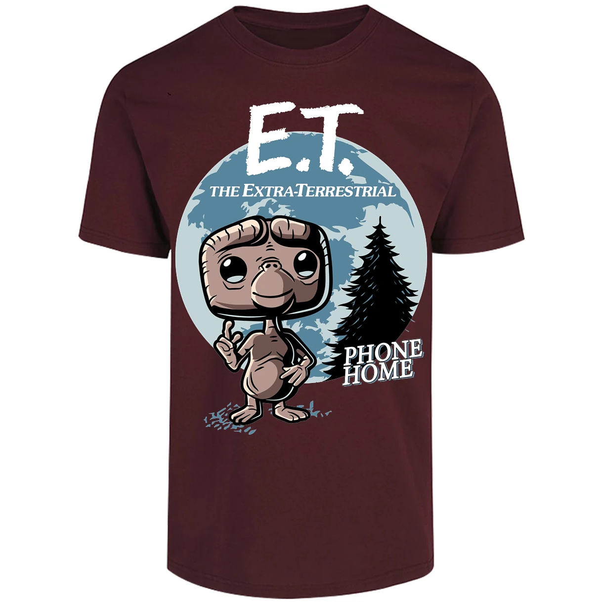 Playera Es De Series Y Peliculas Diseo Funko Et para Adulto 30
