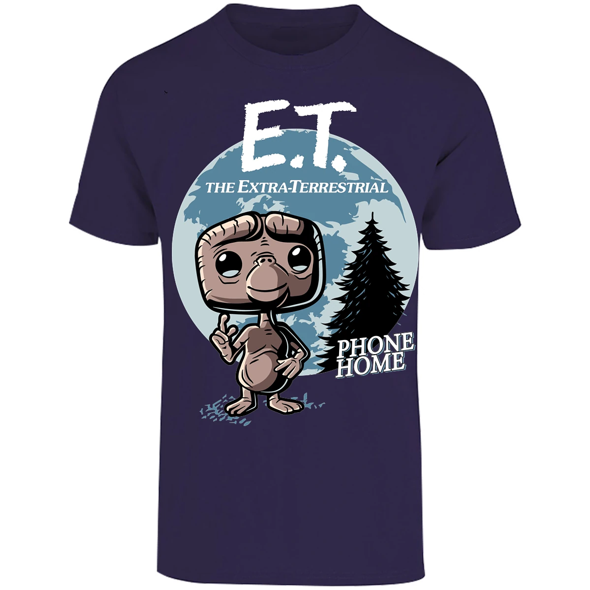Playera Es De Series Y Peliculas Diseo Funko Et para Adulto 15