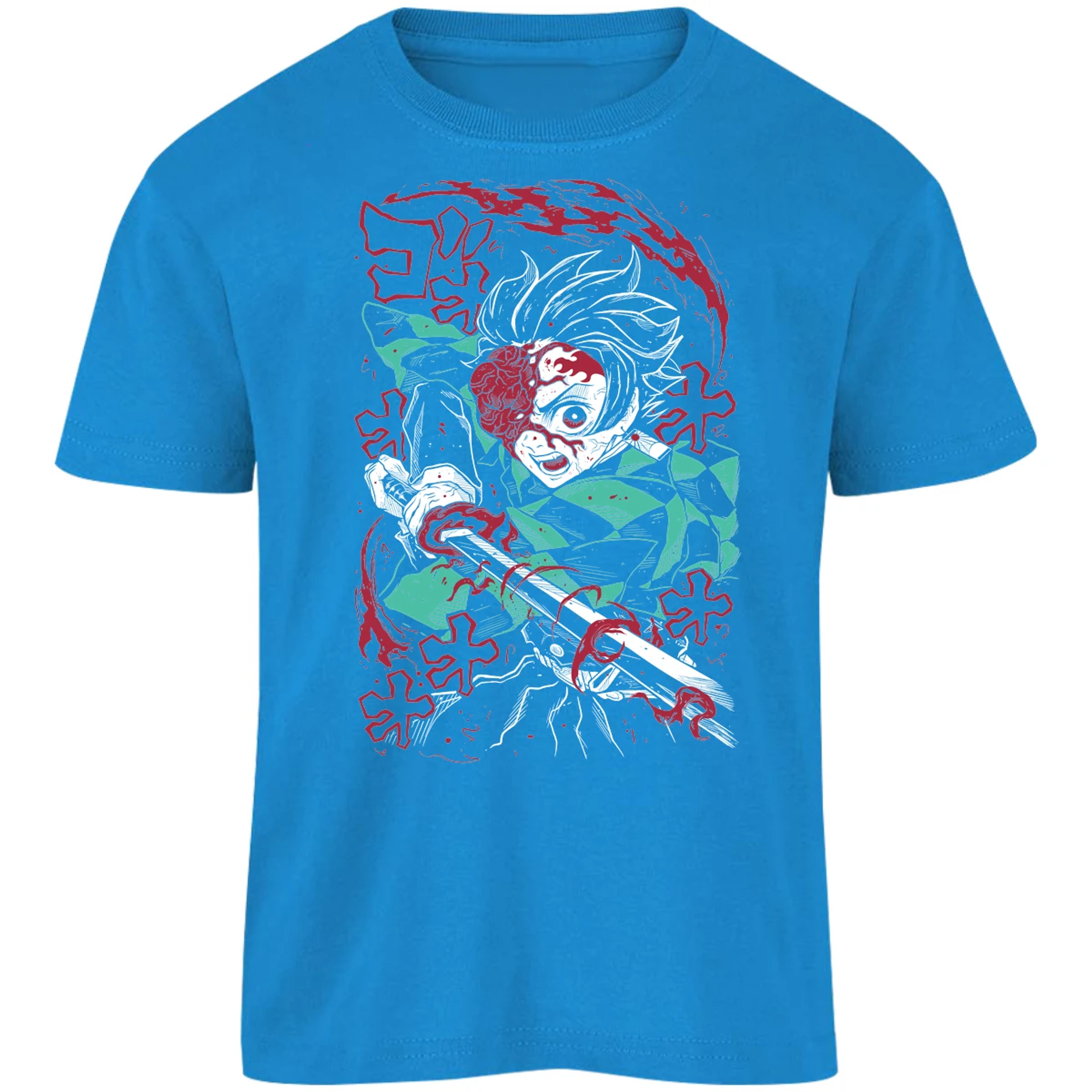 Playera Demon Slayer Demon Tanjiro para Niño 11