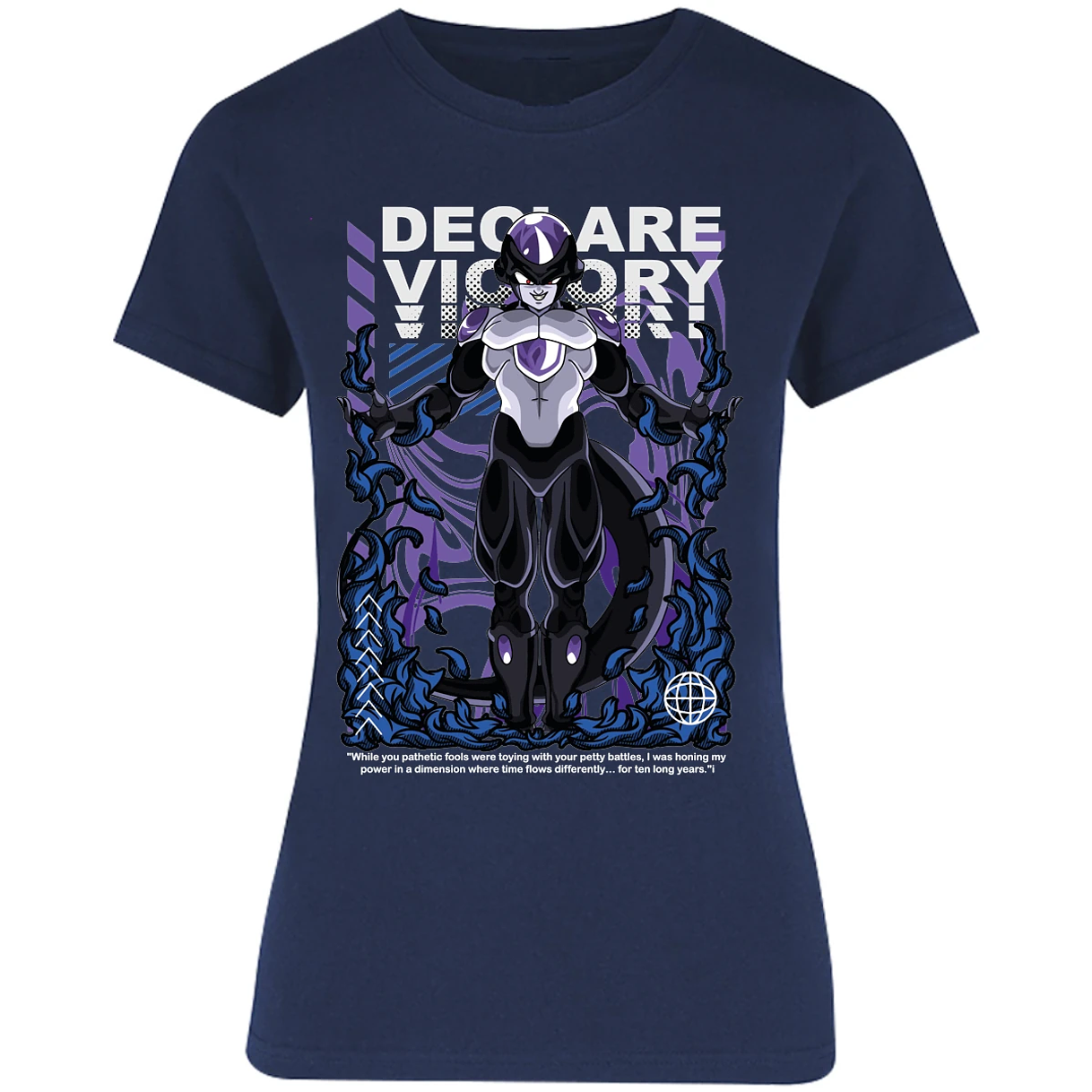 Blusa Dragon Ball Black Freezer Blusa para Mujer 4