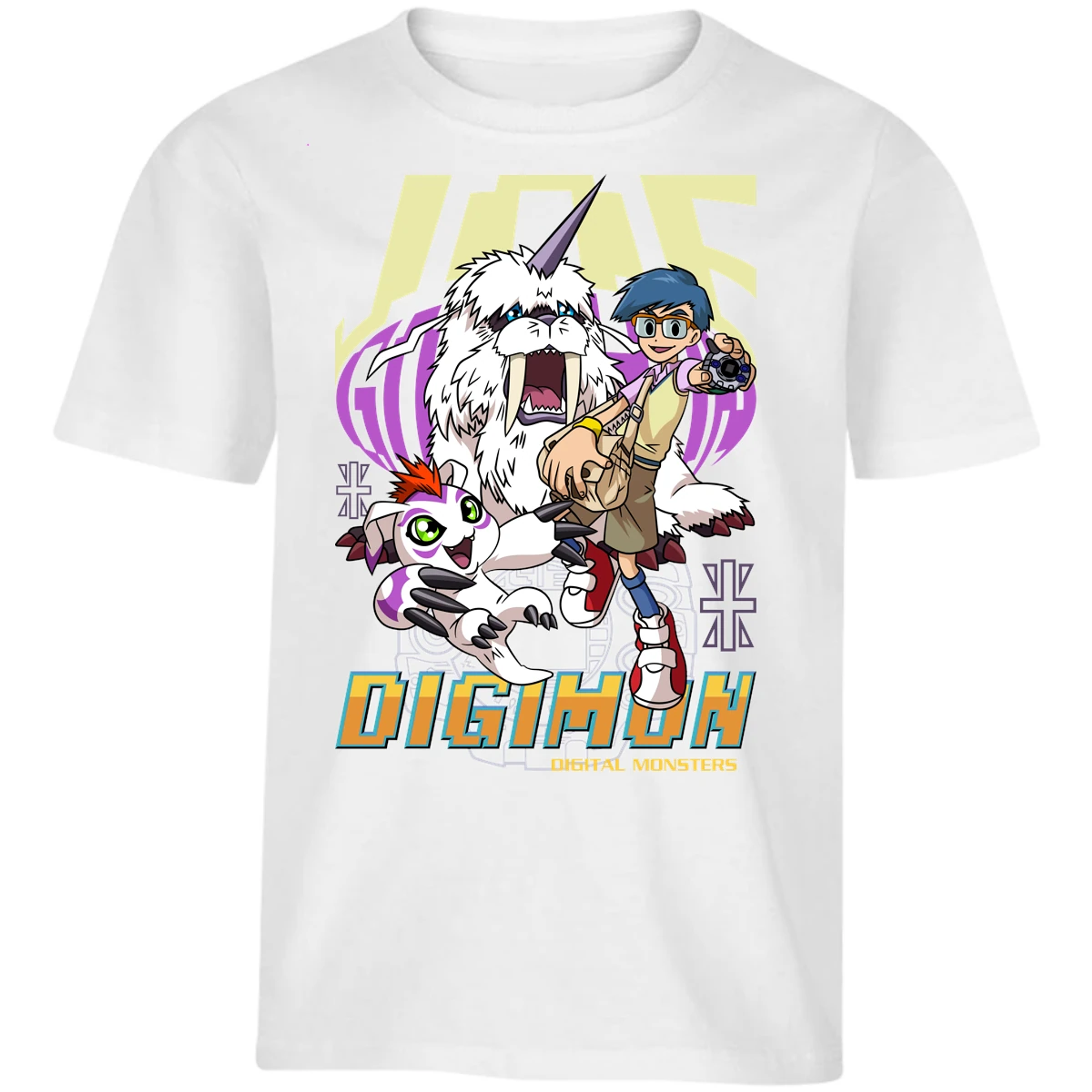 Playera Digimon Gomamon Anime para Niño 10