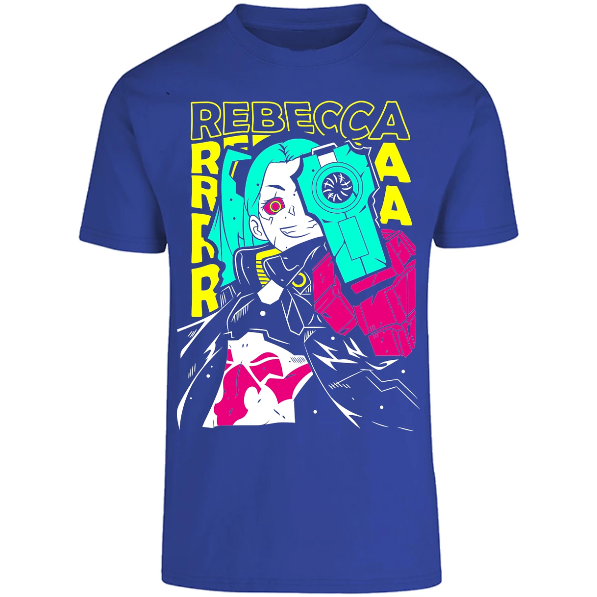 Playera Cyberpunk Edgerunners Rebecca Cyberpunk para Adulto 14