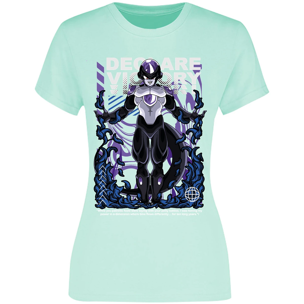 Blusa Dragon Ball Black Freezer Blusa para Mujer 3