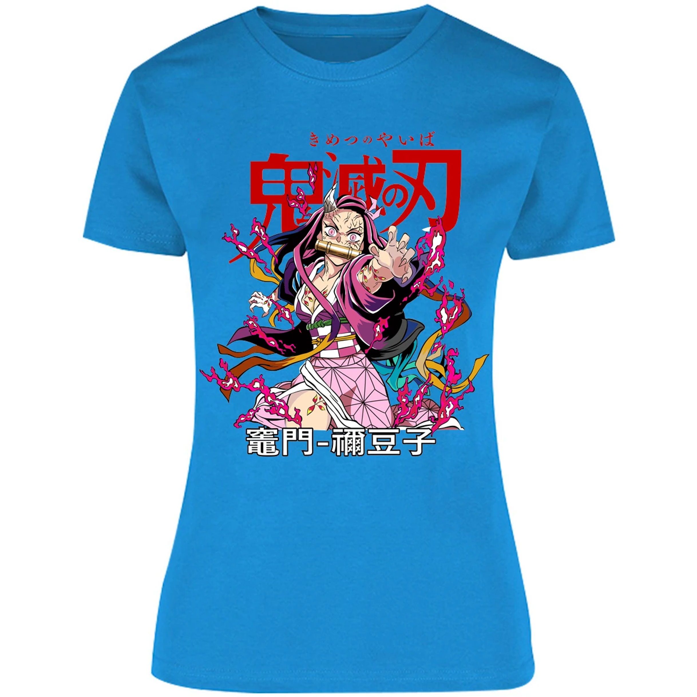 Blusa Demon Slayer Nezuko Demon Anime Blusa para Mujer 2