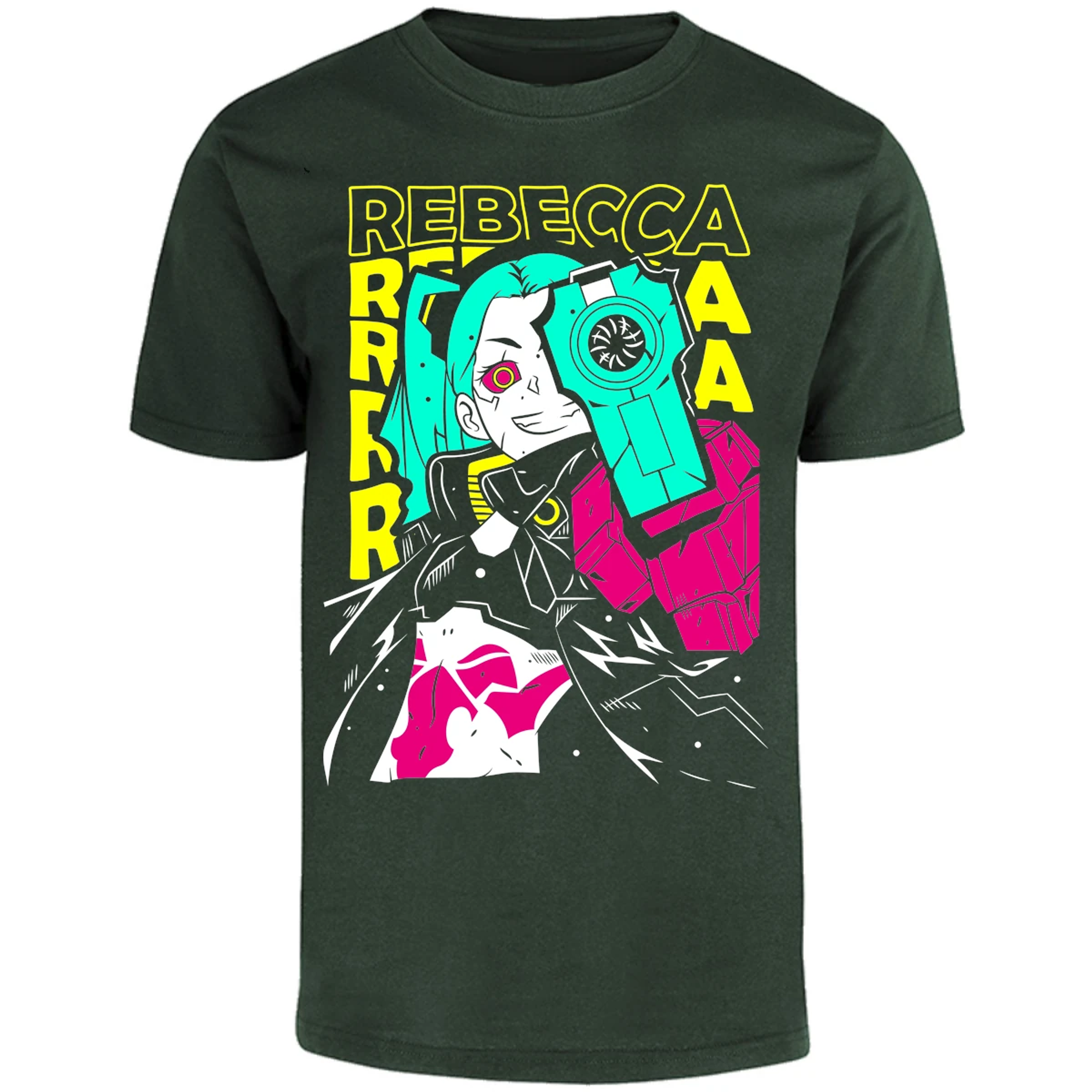 Playera Cyberpunk Edgerunners Rebecca Cyberpunk para Adulto 10