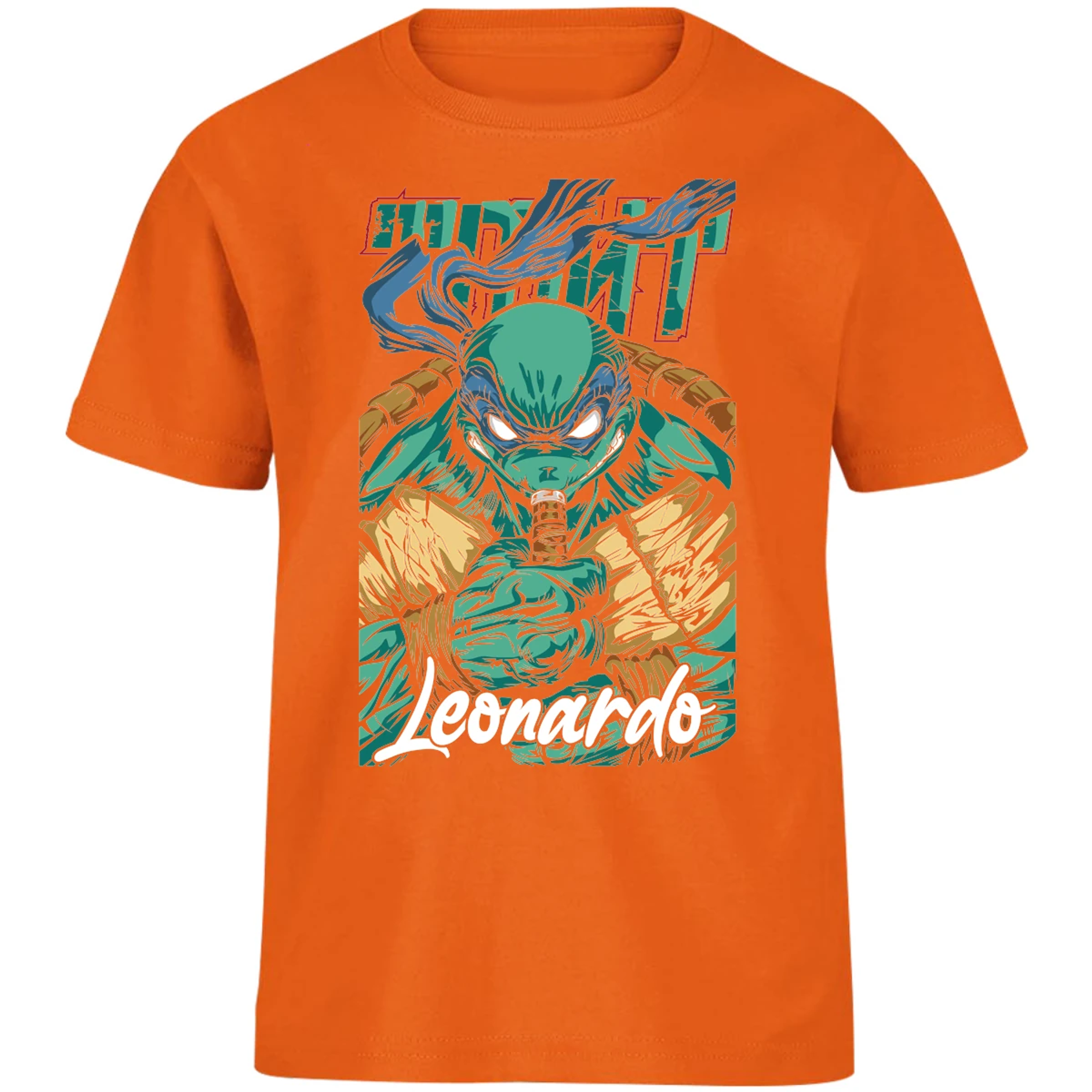 Playera Es De Series Y Peliculas Leonardo Tmnt para Niño 11