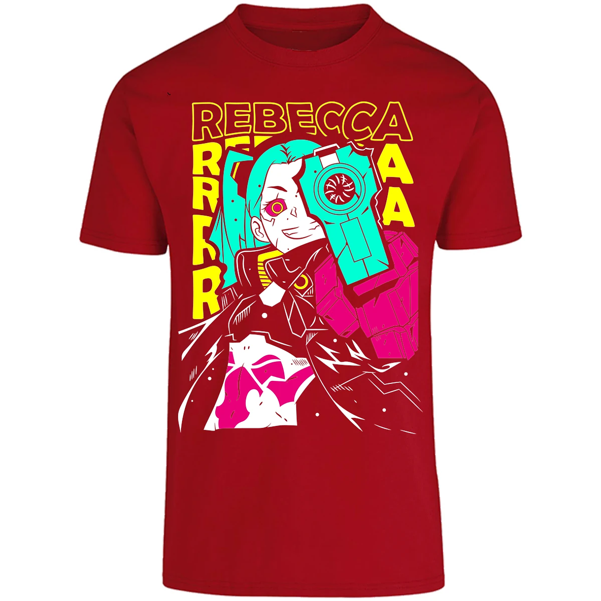 Playera Cyberpunk Edgerunners Rebecca Cyberpunk para Adulto 11