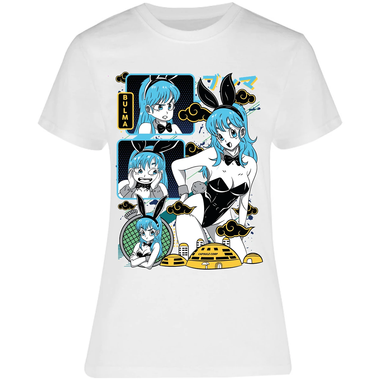 Blusa Dragon Ball Bulma Blusa para Mujer 1