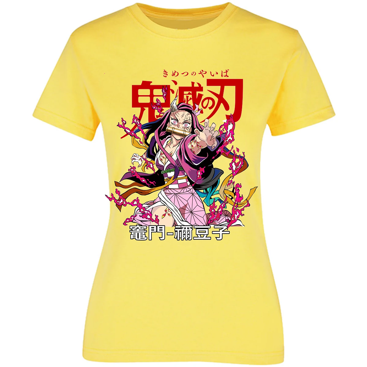 Blusa Demon Slayer Nezuko Demon Anime Blusa para Mujer 4