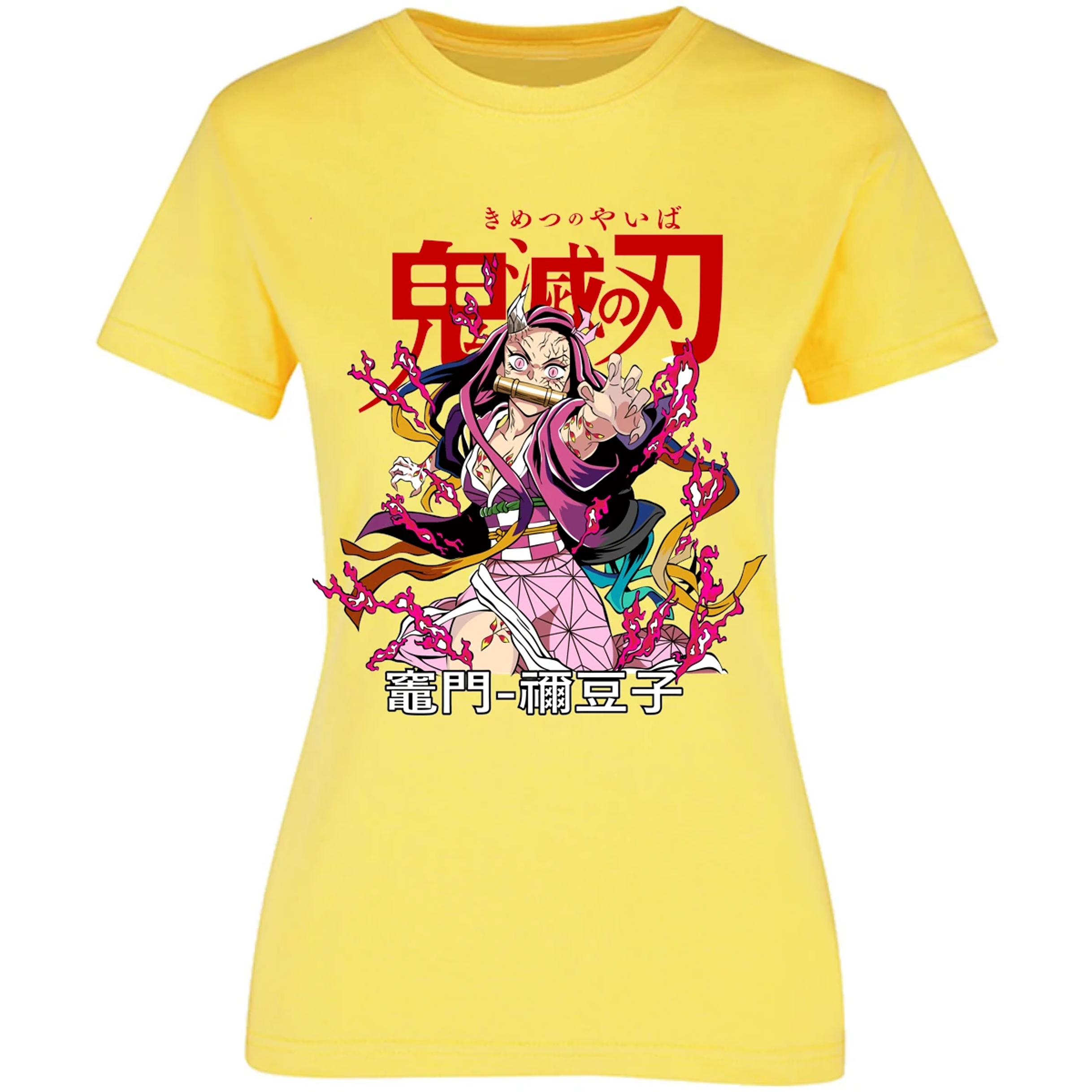 Blusa Demon Slayer Nezuko Demon Anime Blusa para Mujer 4