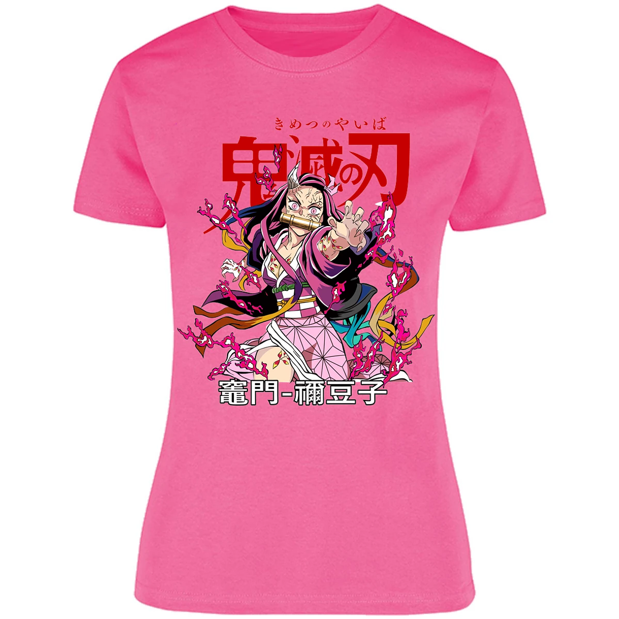 Blusa Demon Slayer Nezuko Demon Anime Blusa para Mujer 9