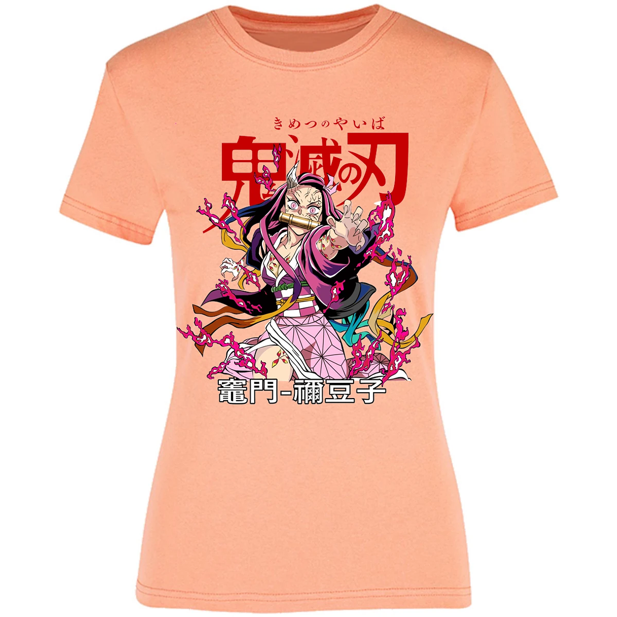 Blusa Demon Slayer Nezuko Demon Anime Blusa para Mujer 11