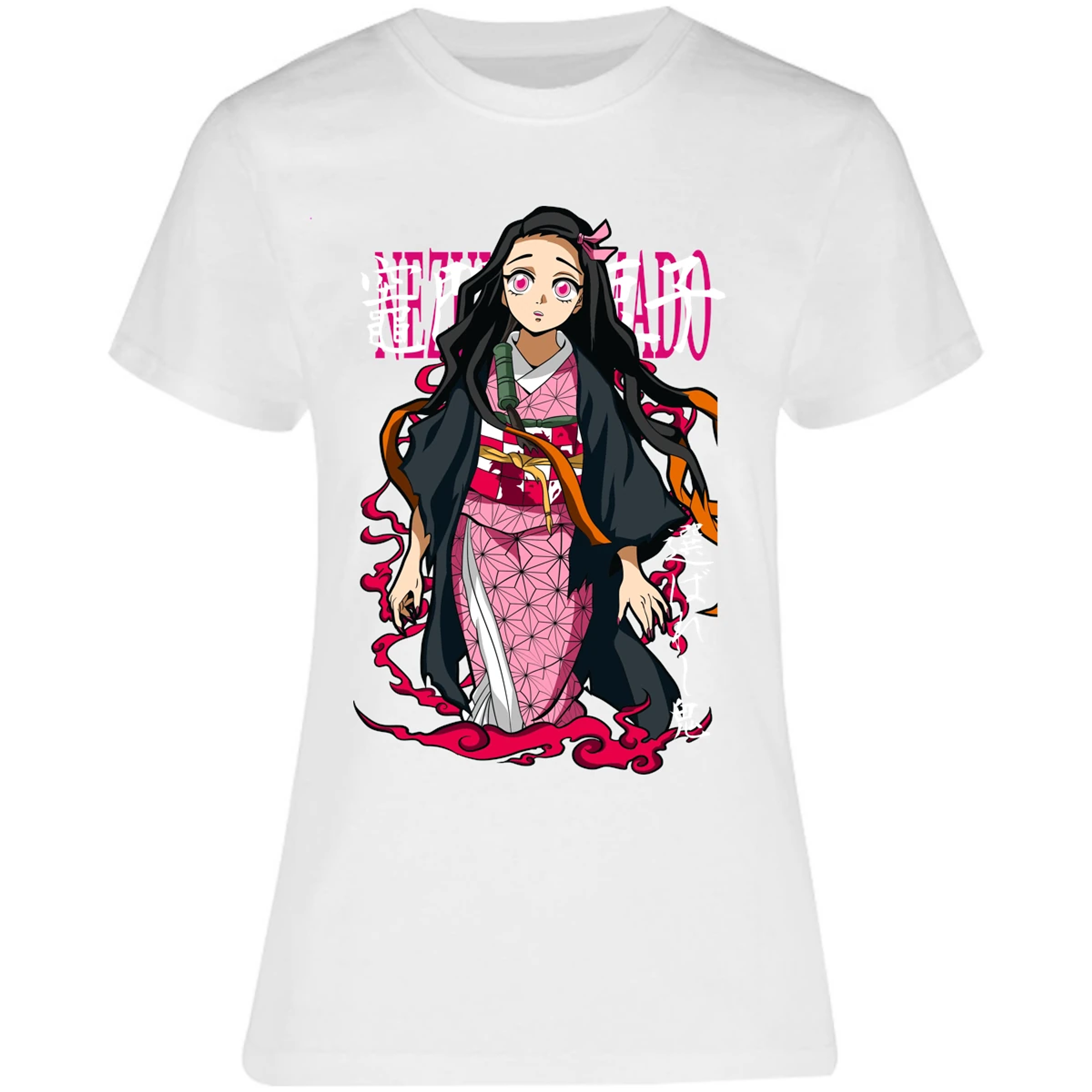 Blusa Demon Slayer Nezuko Sol Blusa para Mujer 7