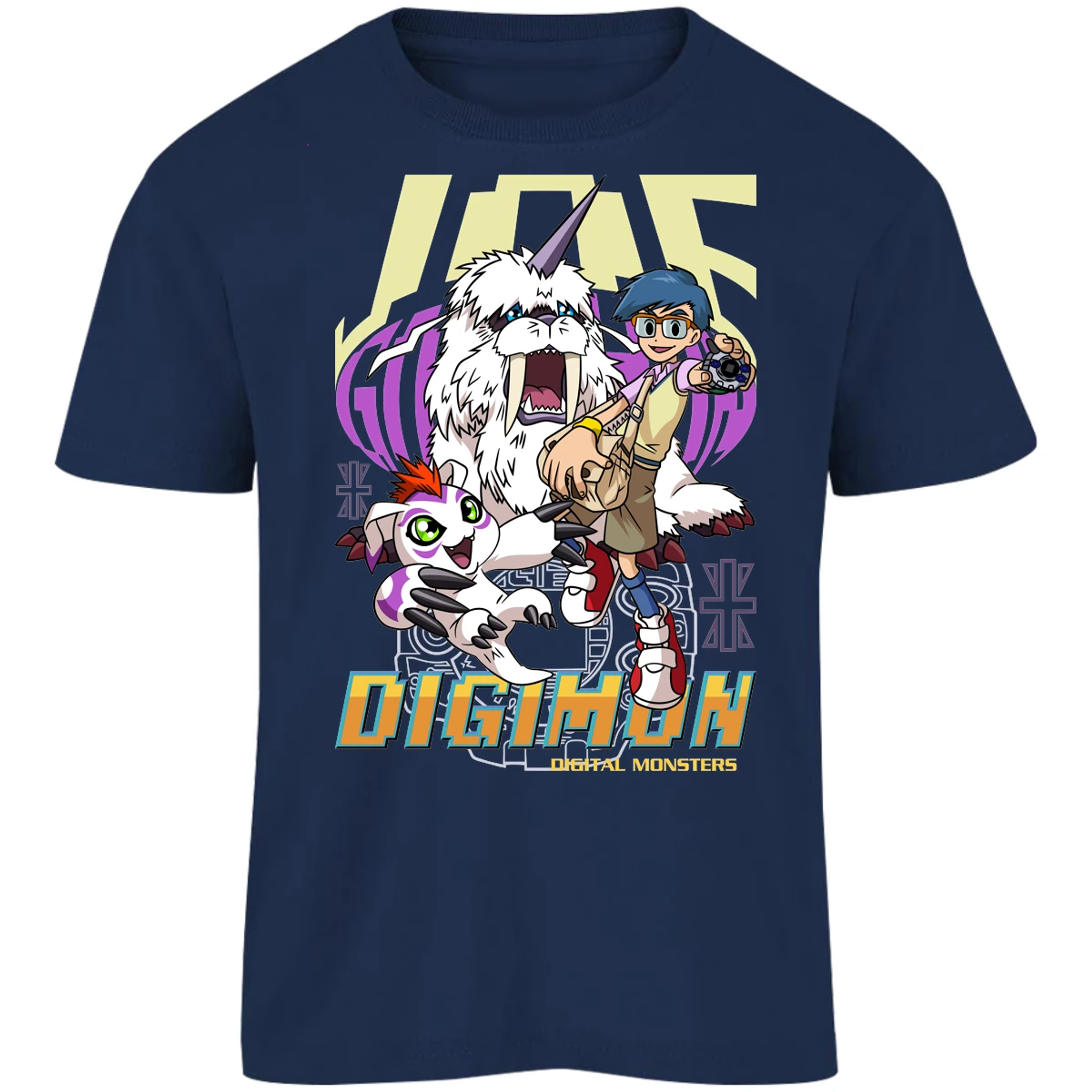Playera Digimon Gomamon Anime para Niño 9