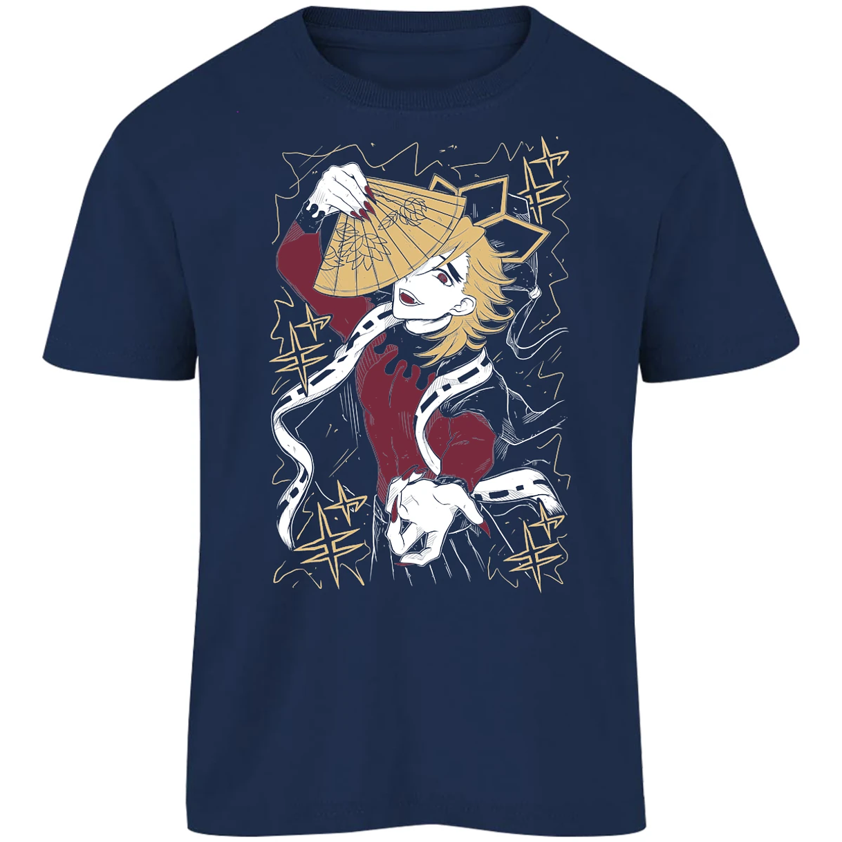 Playera Demon Slayer Douma para Niño 7