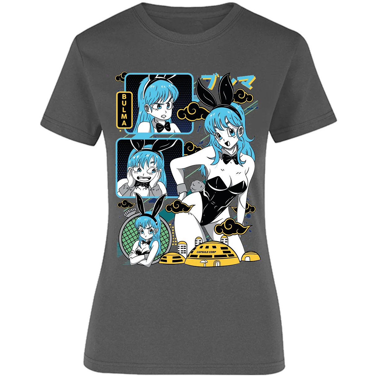 Blusa Dragon Ball Bulma Blusa para Mujer 13