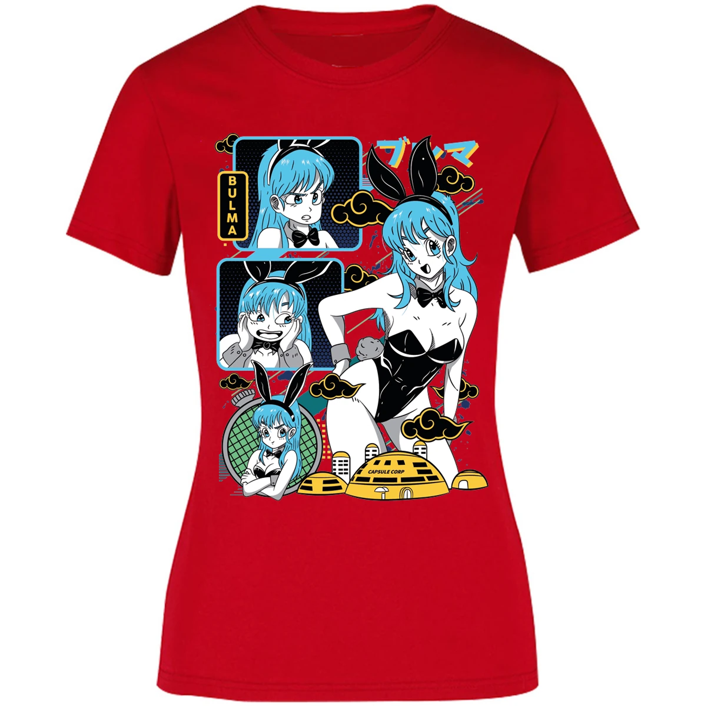 Blusa Dragon Ball Bulma Blusa para Mujer 10