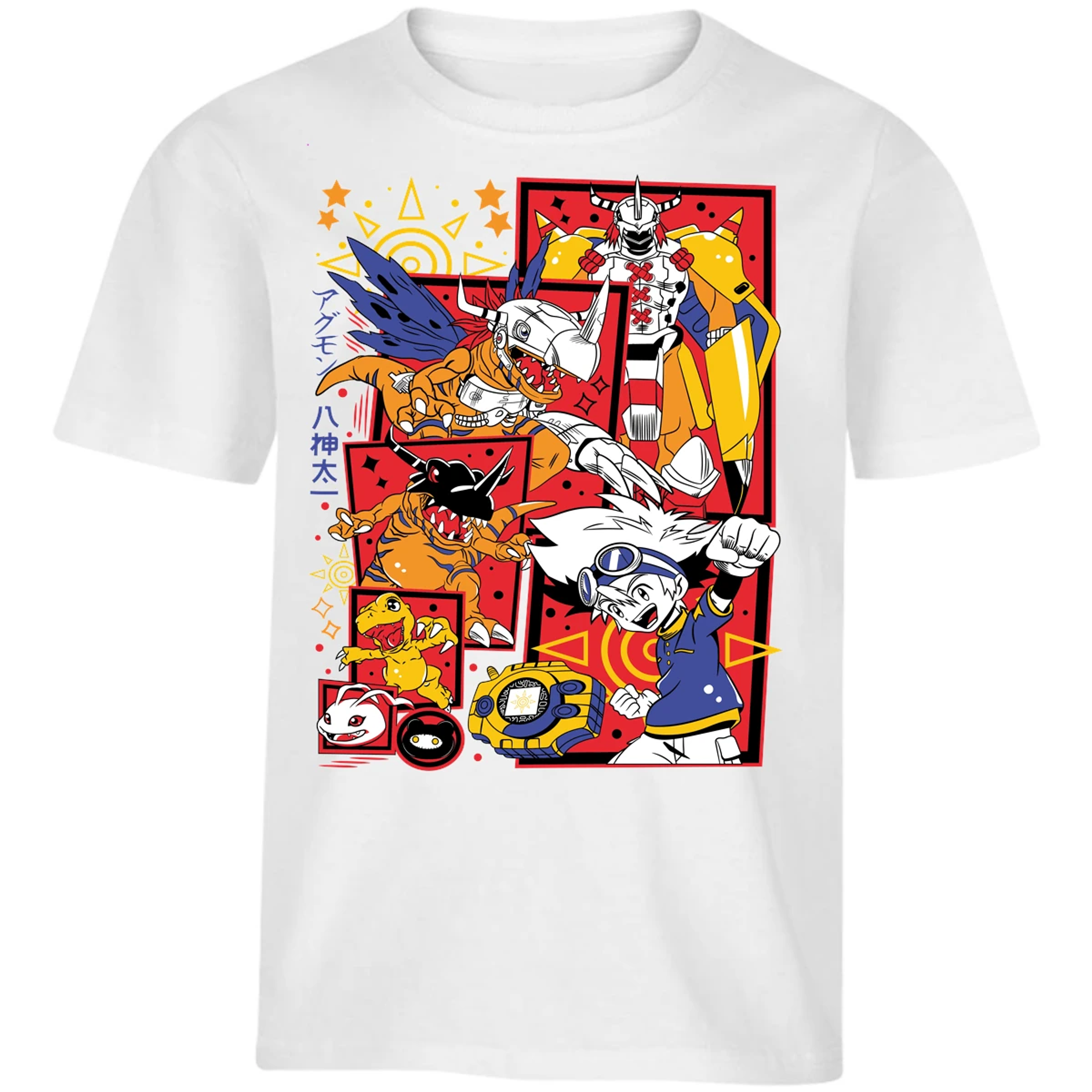 Playera Digimon Tai Anime para Niño 2