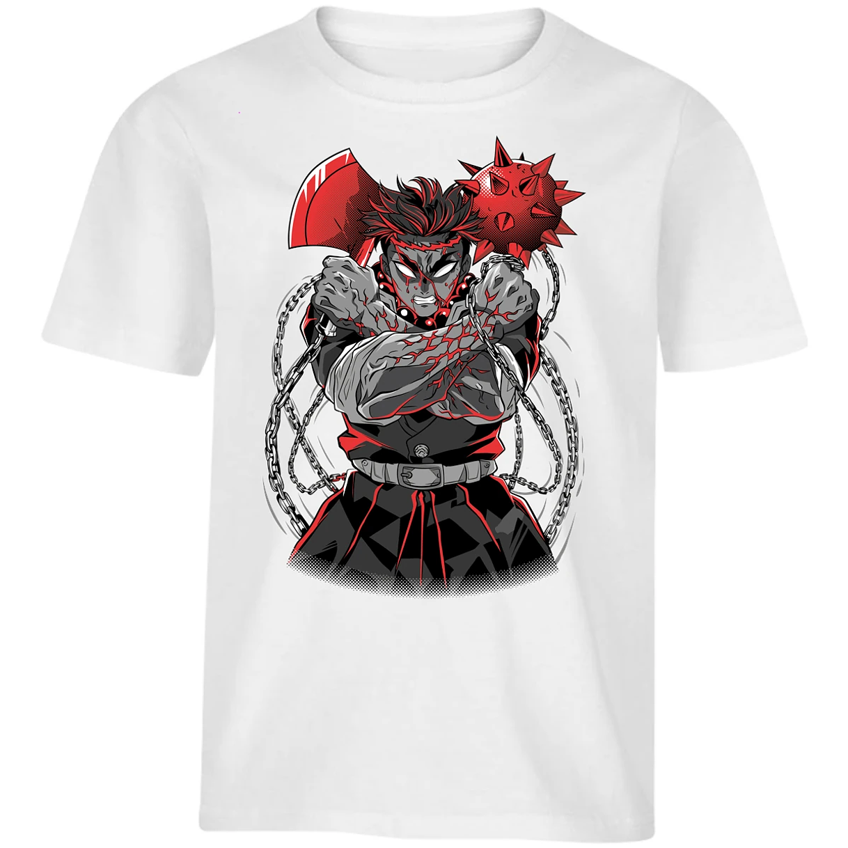 Playera Demon Slayer Gyomei Himejima para Niño 8