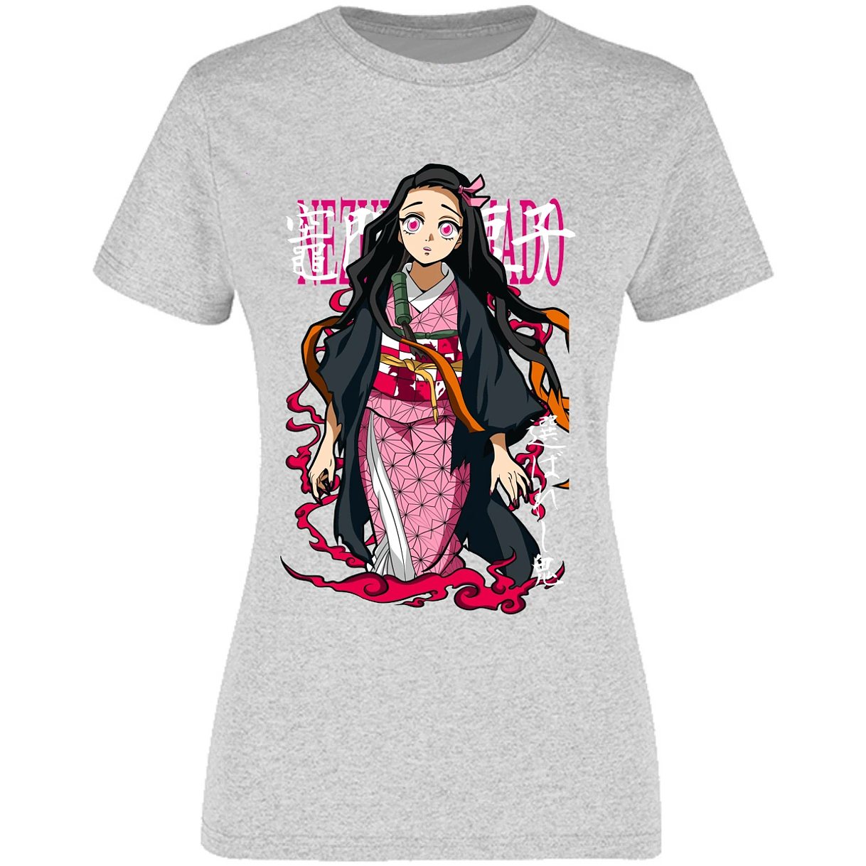 Blusa Demon Slayer Nezuko Sol Blusa para Mujer 15