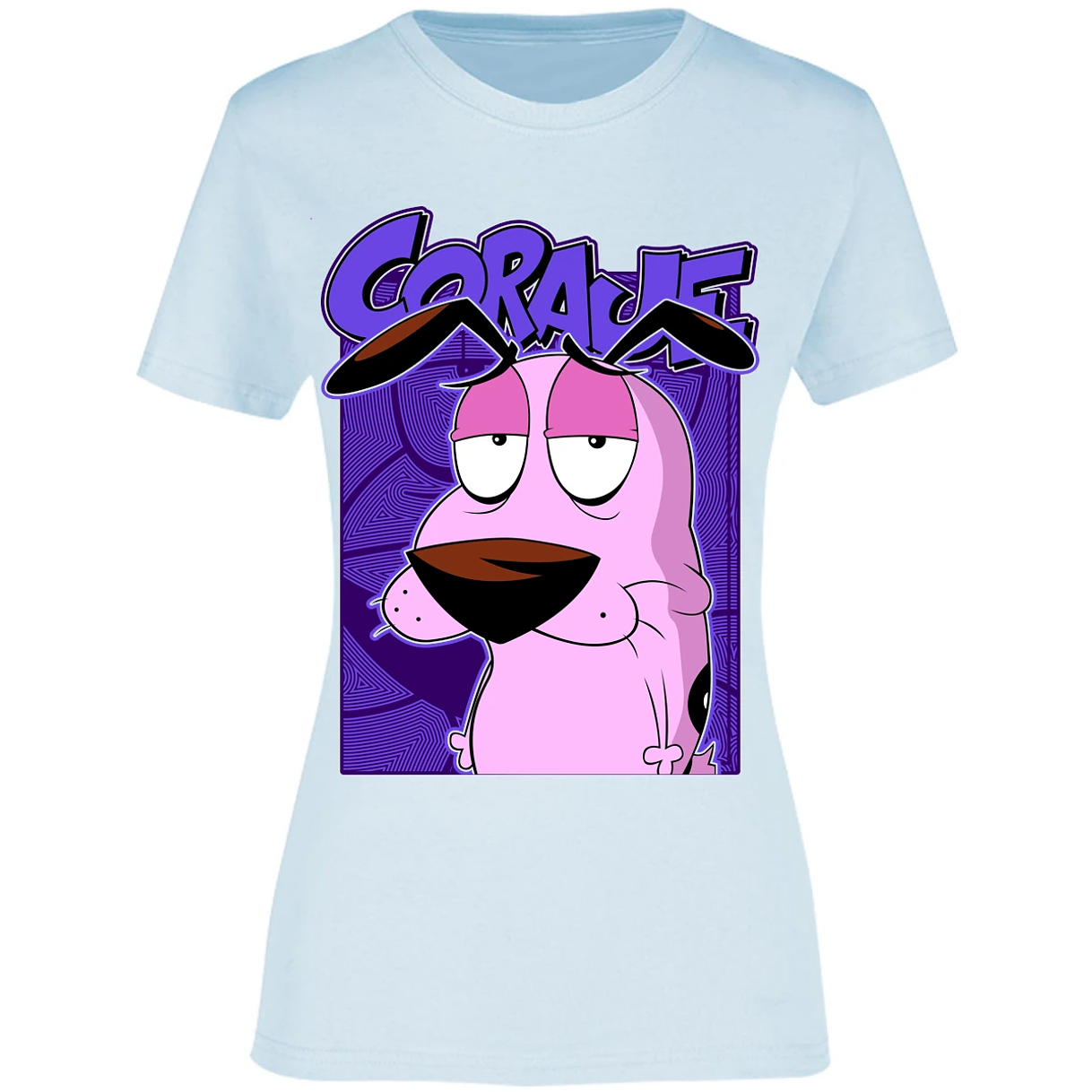 Blusa Coraje El Perro Cobarde Coraje Blusa para Mujer 2