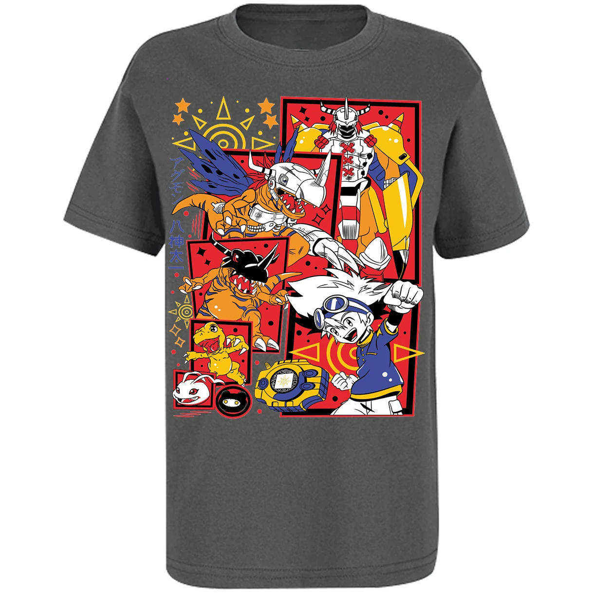 Playera Digimon Tai Anime para Niño 14