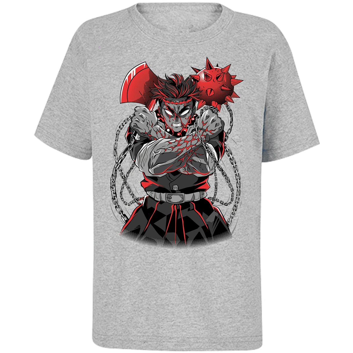 Playera Demon Slayer Gyomei Himejima para Niño 10