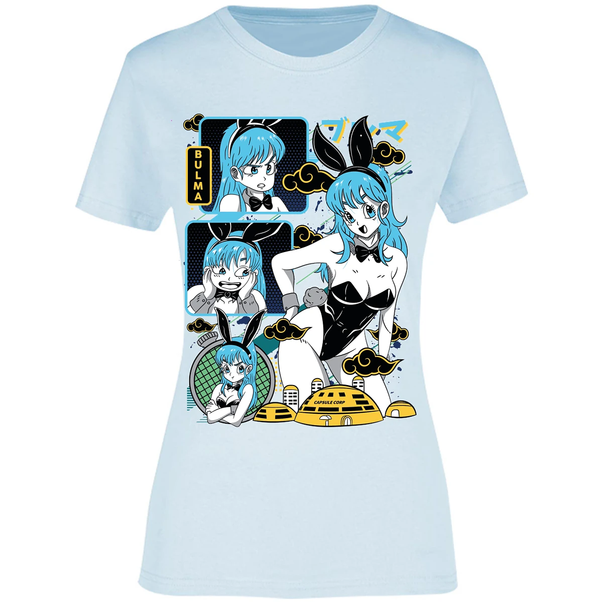 Blusa Dragon Ball Bulma Blusa para Mujer 14