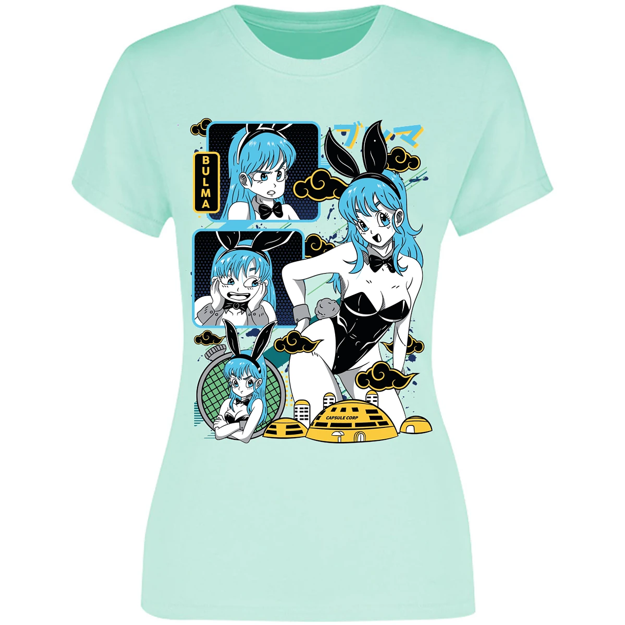 Blusa Dragon Ball Bulma Blusa para Mujer 11