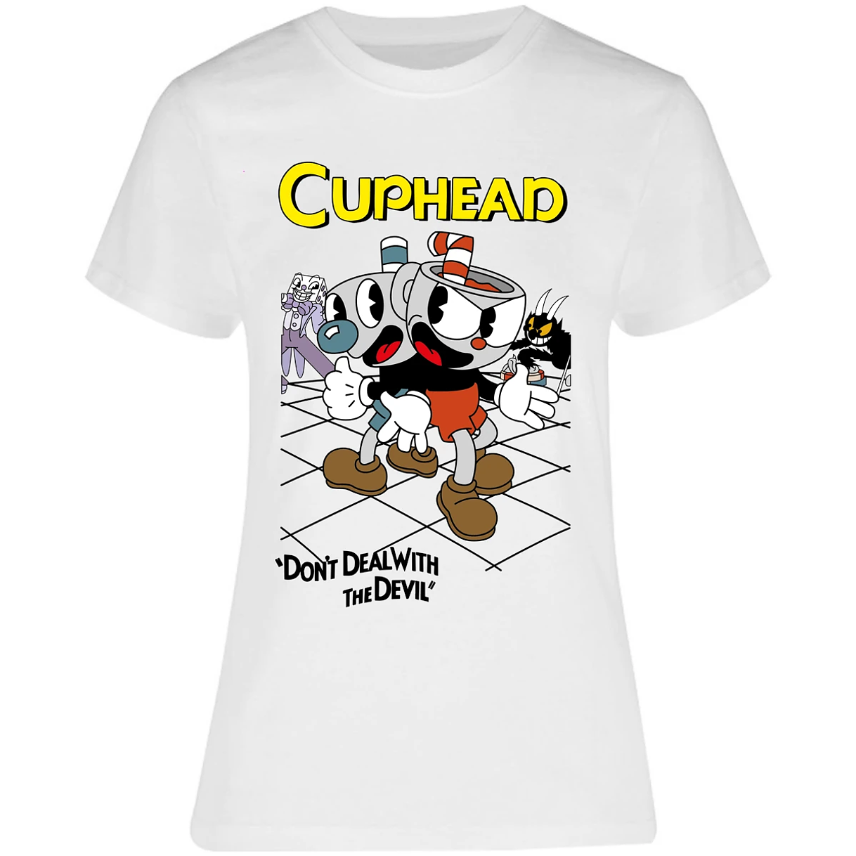 Blusa Cuphead Cuphead Blusa para Mujer 13