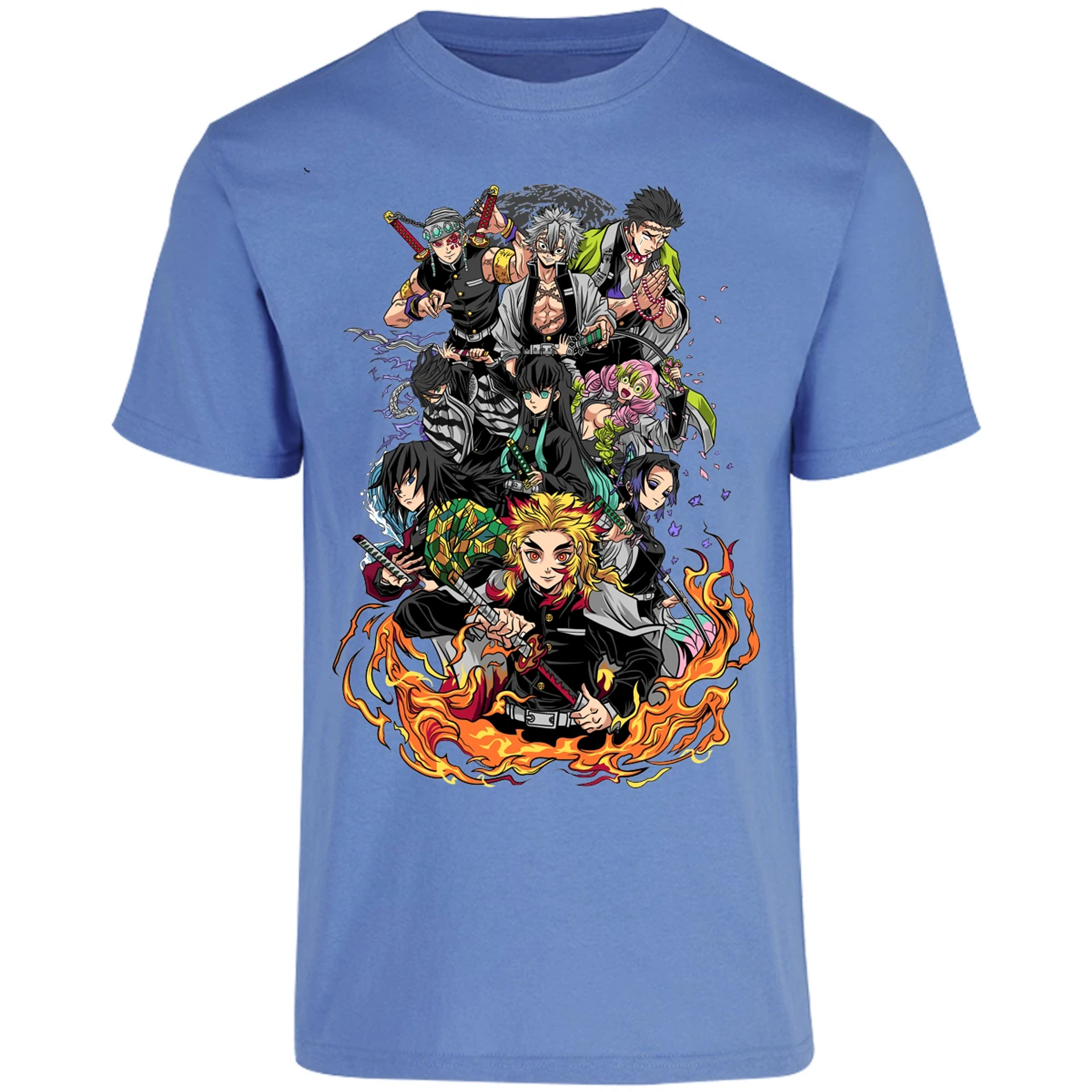Playera Demon Slayer Pilares Kimetsu para Adulto 16