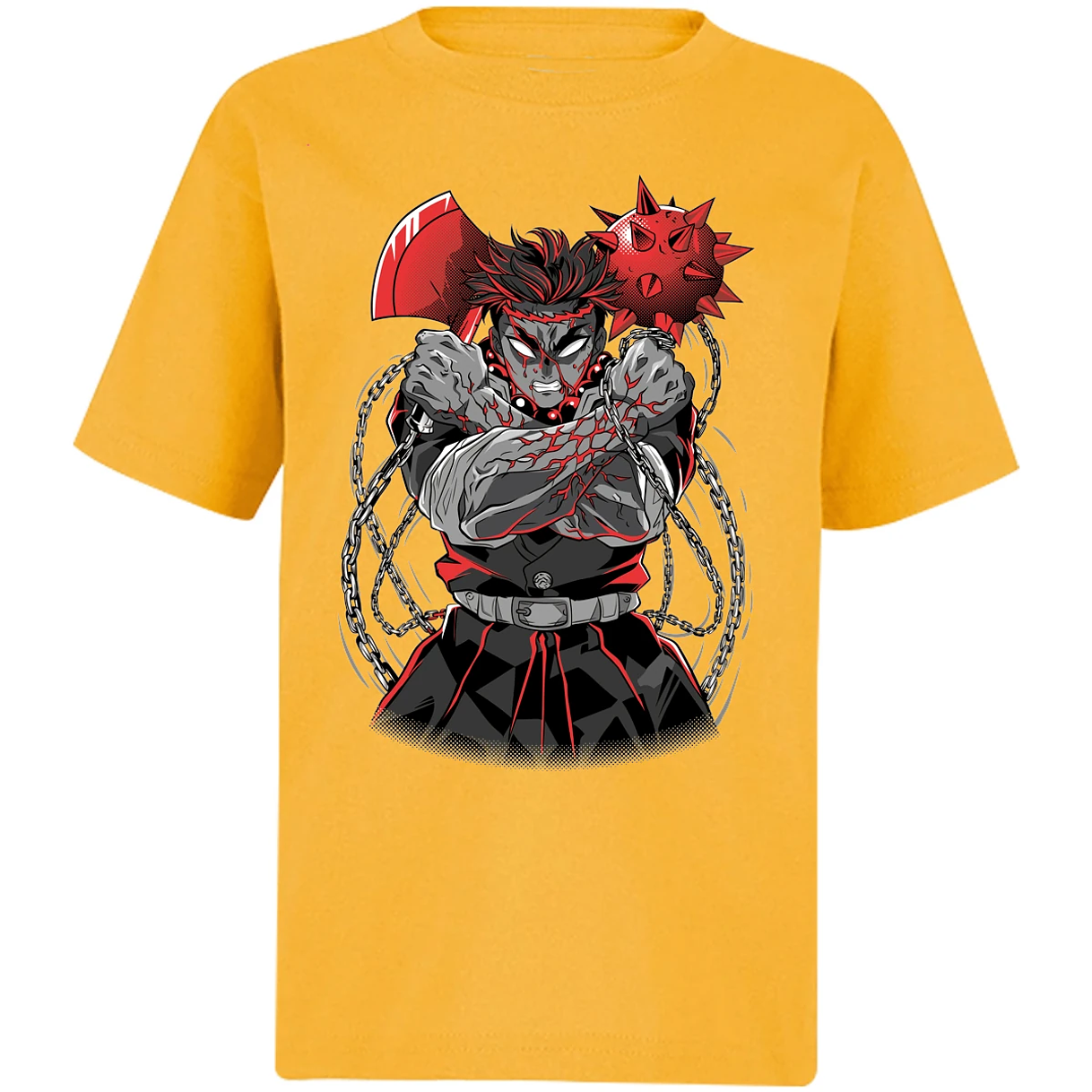 Playera Demon Slayer Gyomei Himejima para Niño 14