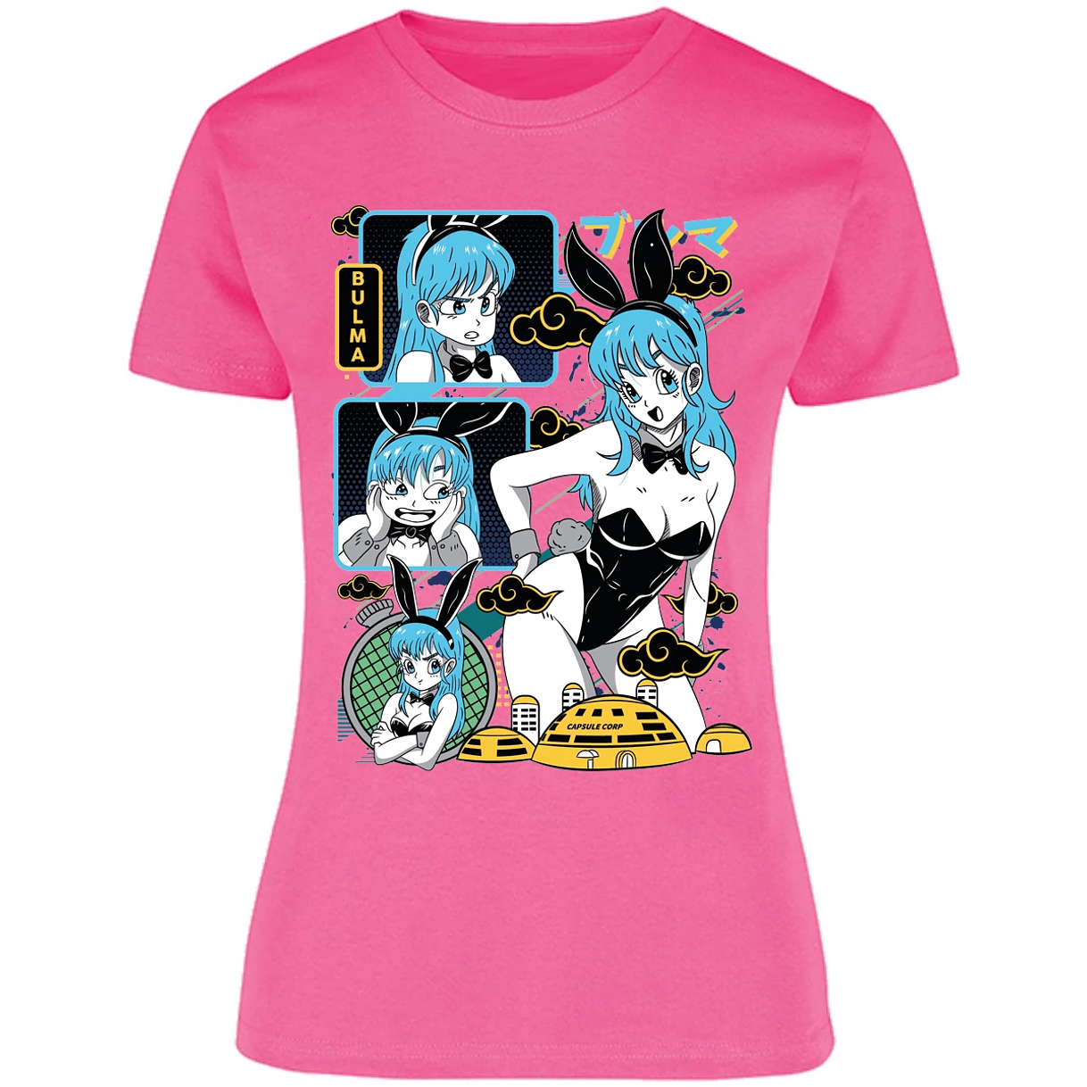 Blusa Dragon Ball Bulma Blusa para Mujer 12