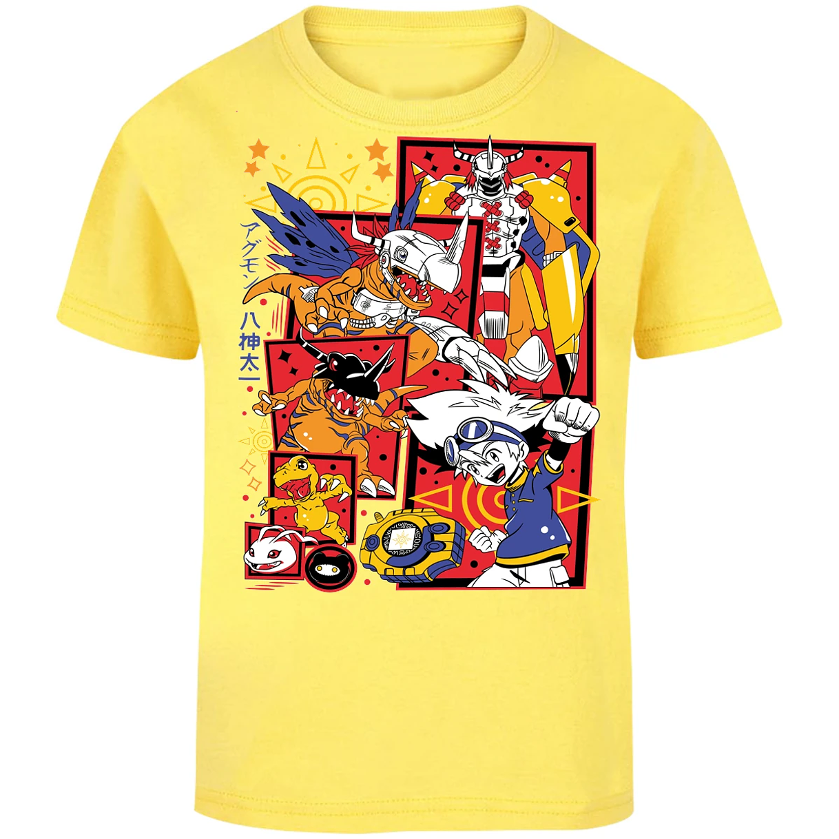 Playera Digimon Tai Anime para Niño 12