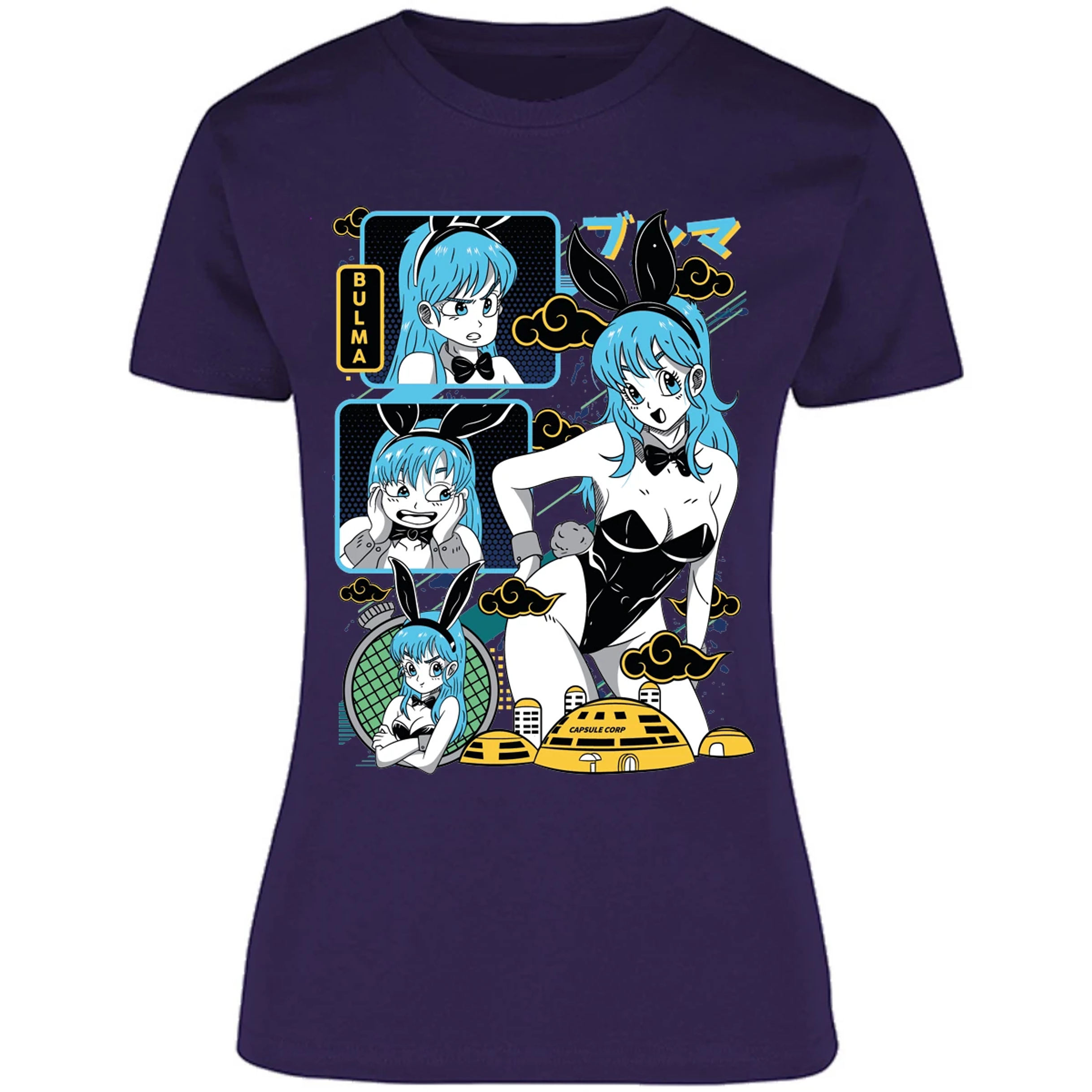 Blusa Dragon Ball Bulma Blusa para Mujer 9
