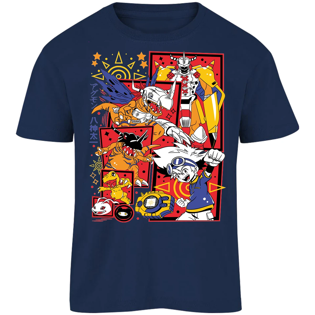 Playera Digimon Tai Anime para Niño 15